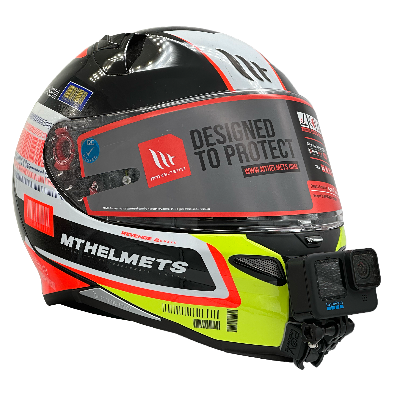 POV Mount für MT Helmets Revenge 2