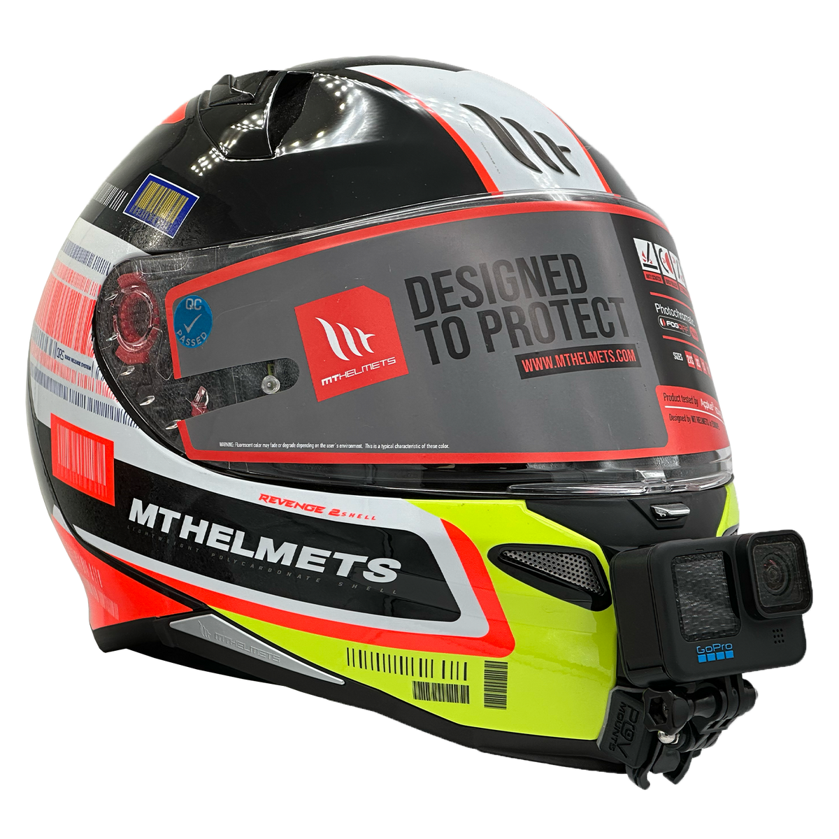 POV Mount für MT Helmets Revenge 2