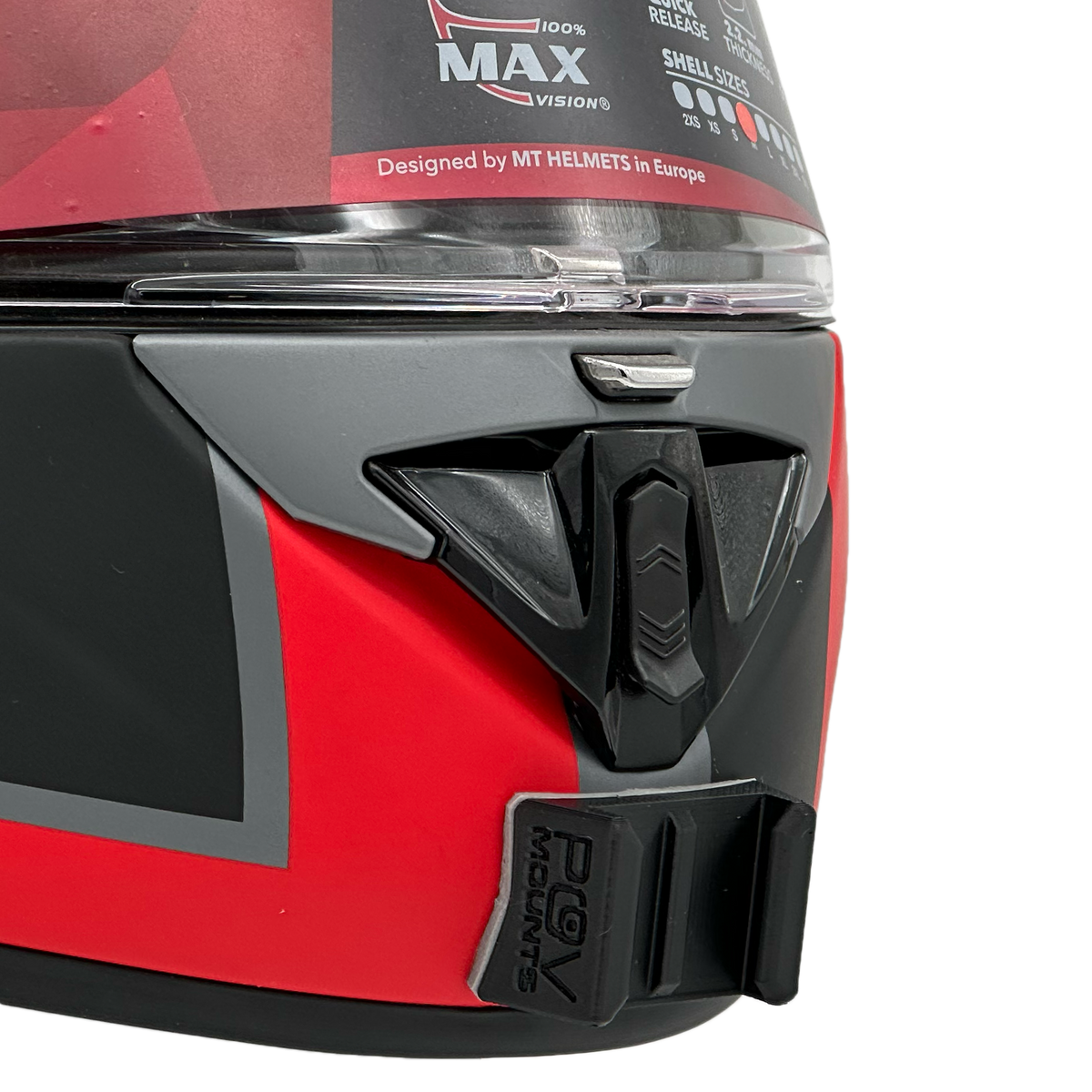POV Mount für MT Helmets Rapide / Rapide Pro