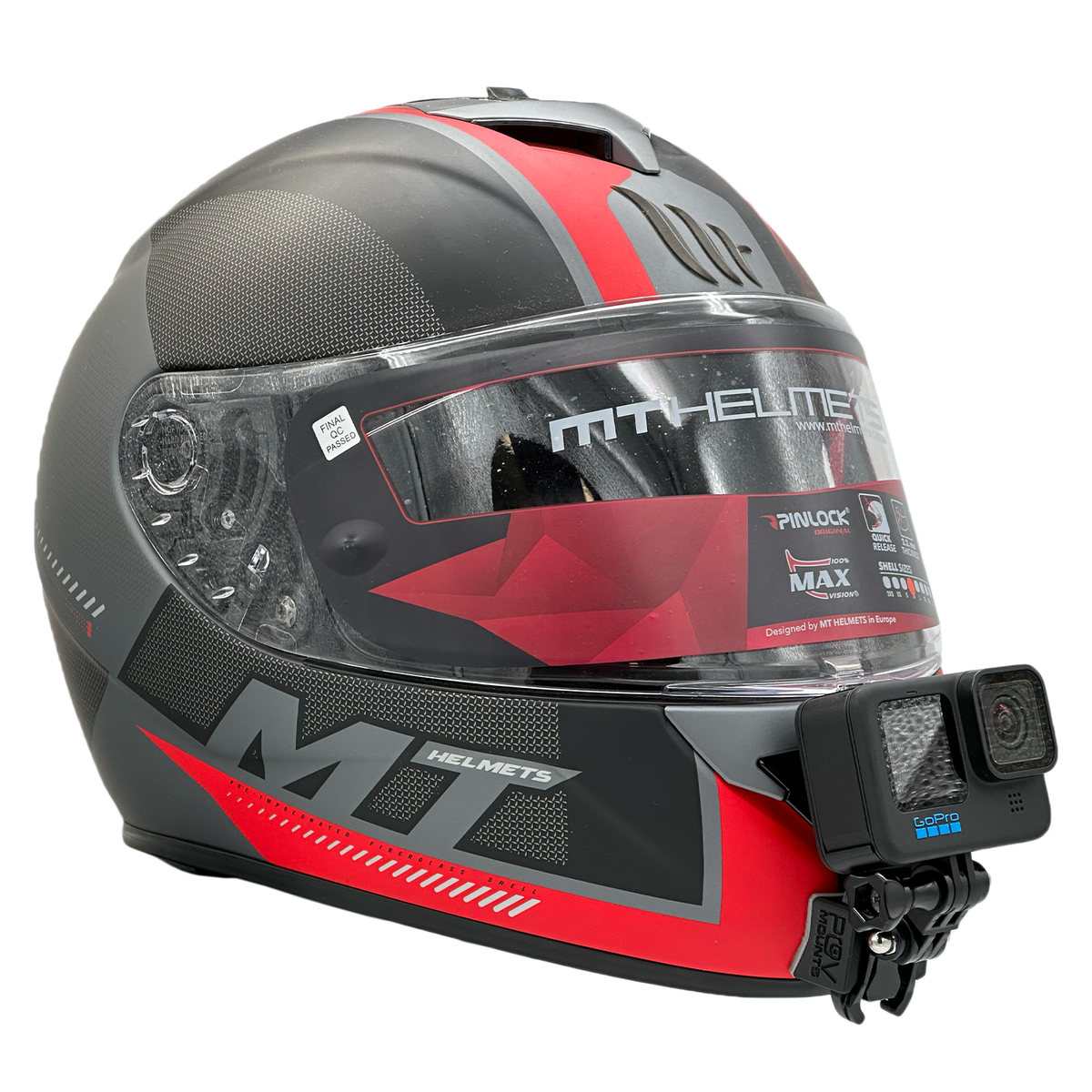 POV Mount für MT Helmets Rapide / Rapide Pro