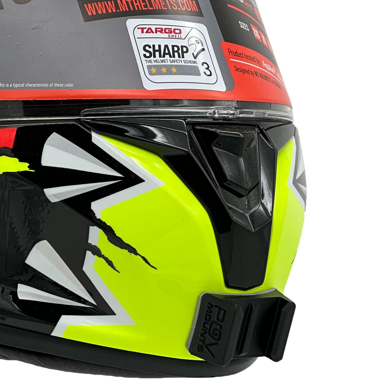 POV Mount für MT Helmets Targo