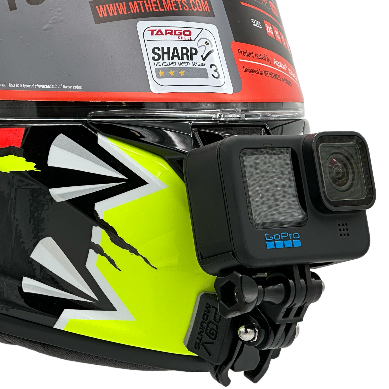 POV Mount für MT Helmets Targo