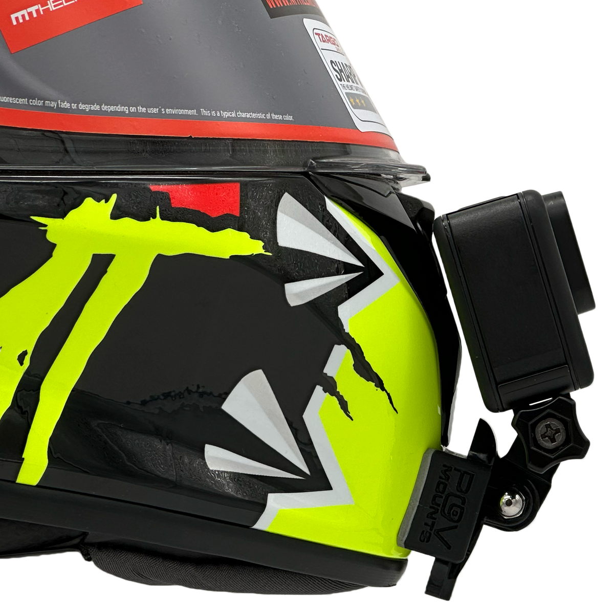 POV Mount für MT Helmets Targo