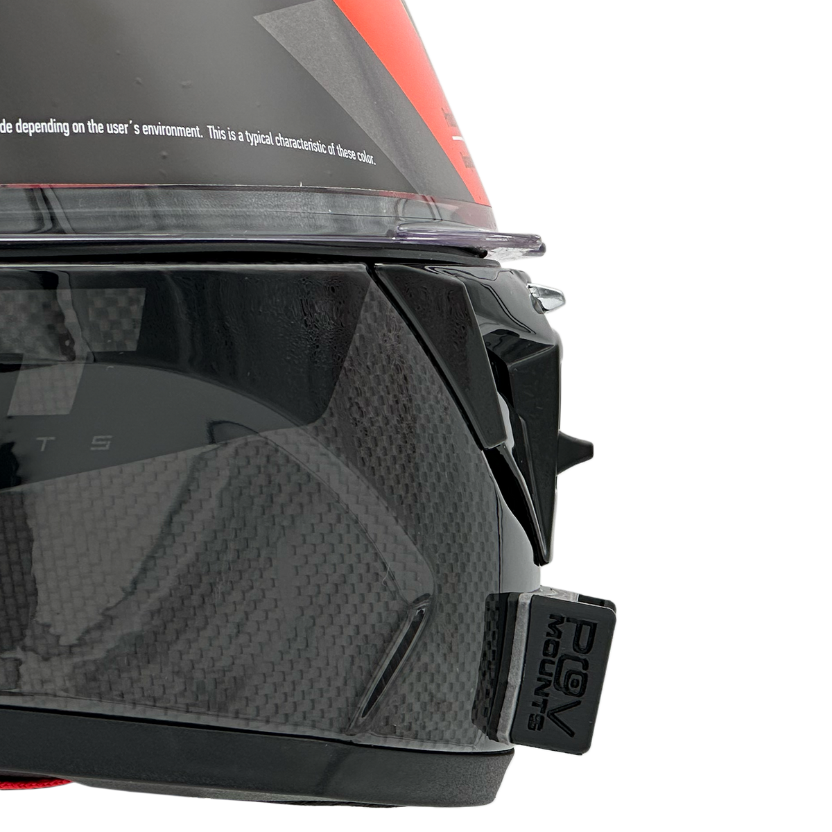 POV Mount für MT Helmets KRE+