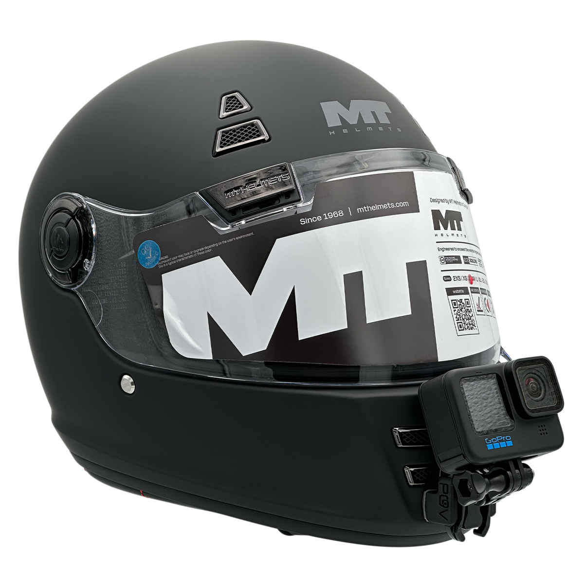 POV Mount für MT Helmets Jarama