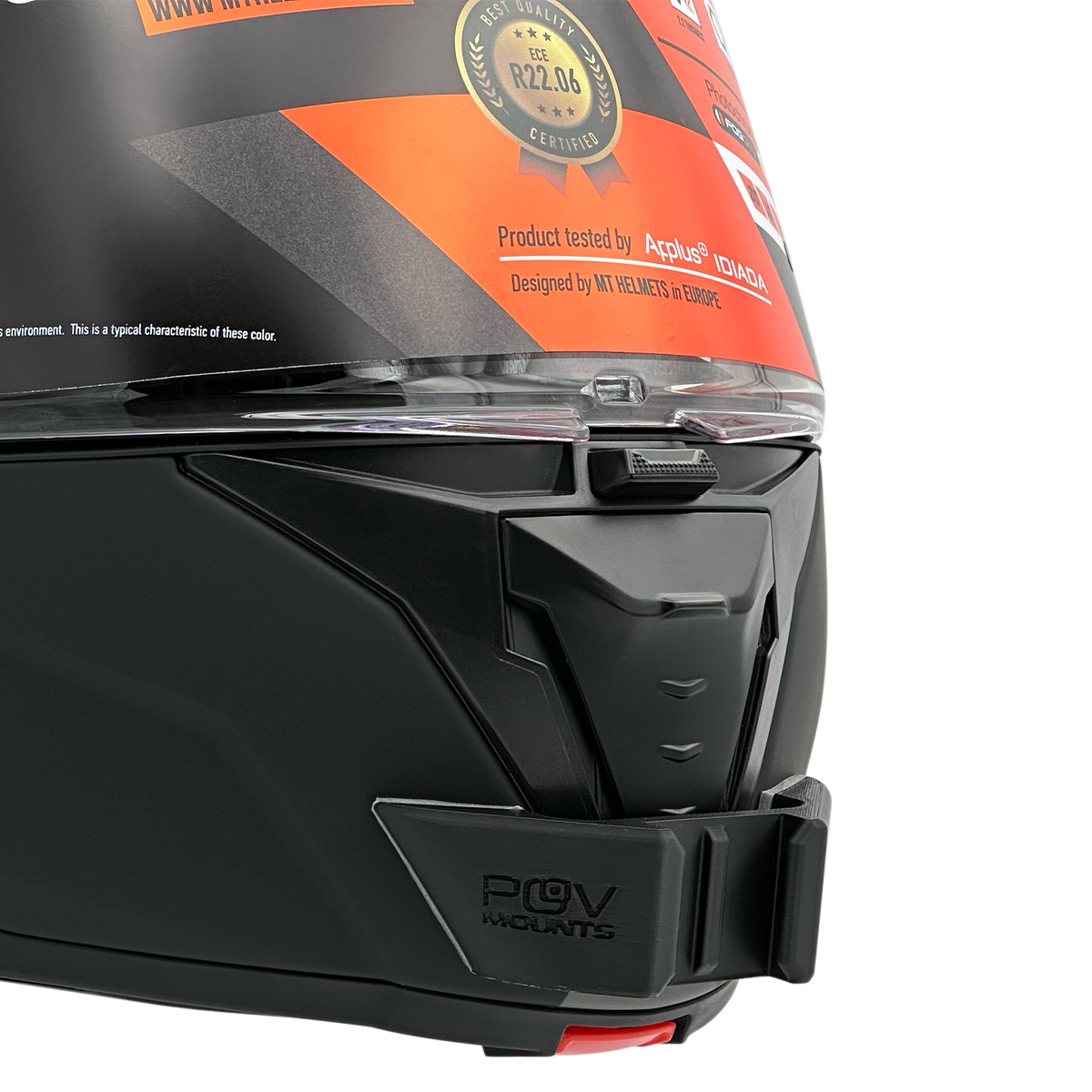 POV Mount für MT Helmets Atom 2