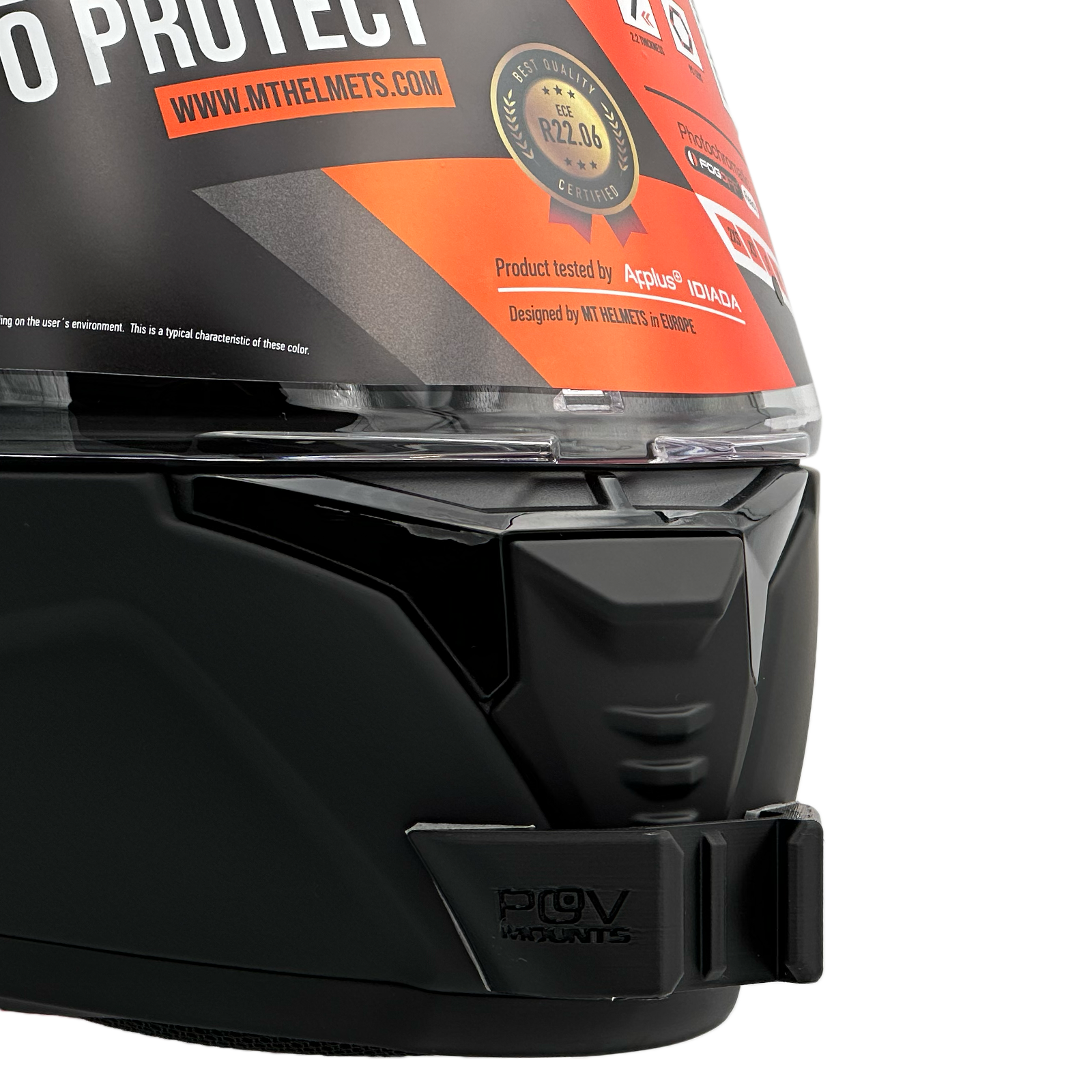 POV Mount para MT Helmets Thunder 4