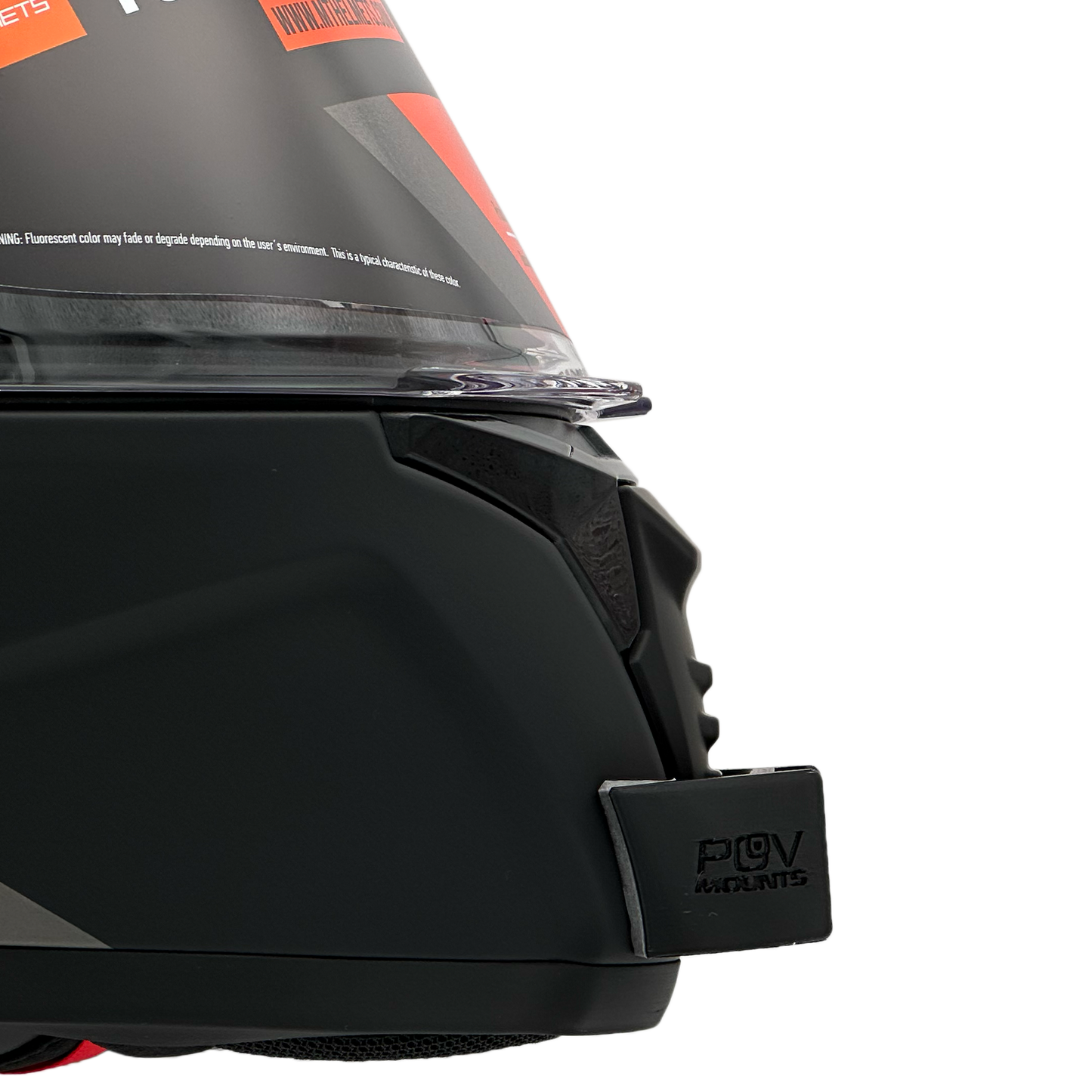 POV Mount for MT HELMETS THUNDER 4