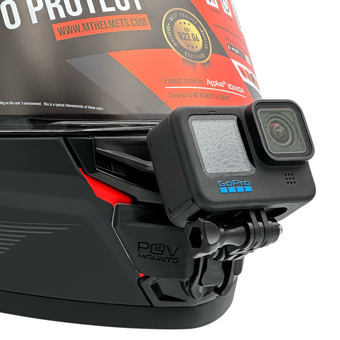 POV Mount for MT HELMETS STINGER 2