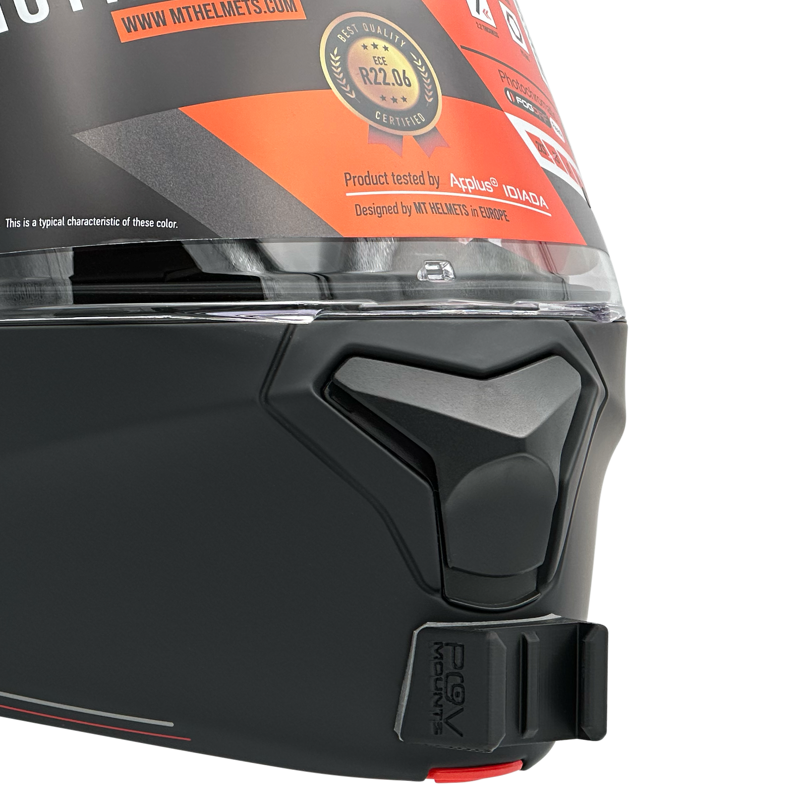 POV Mount para MT Helmets Genesis SV