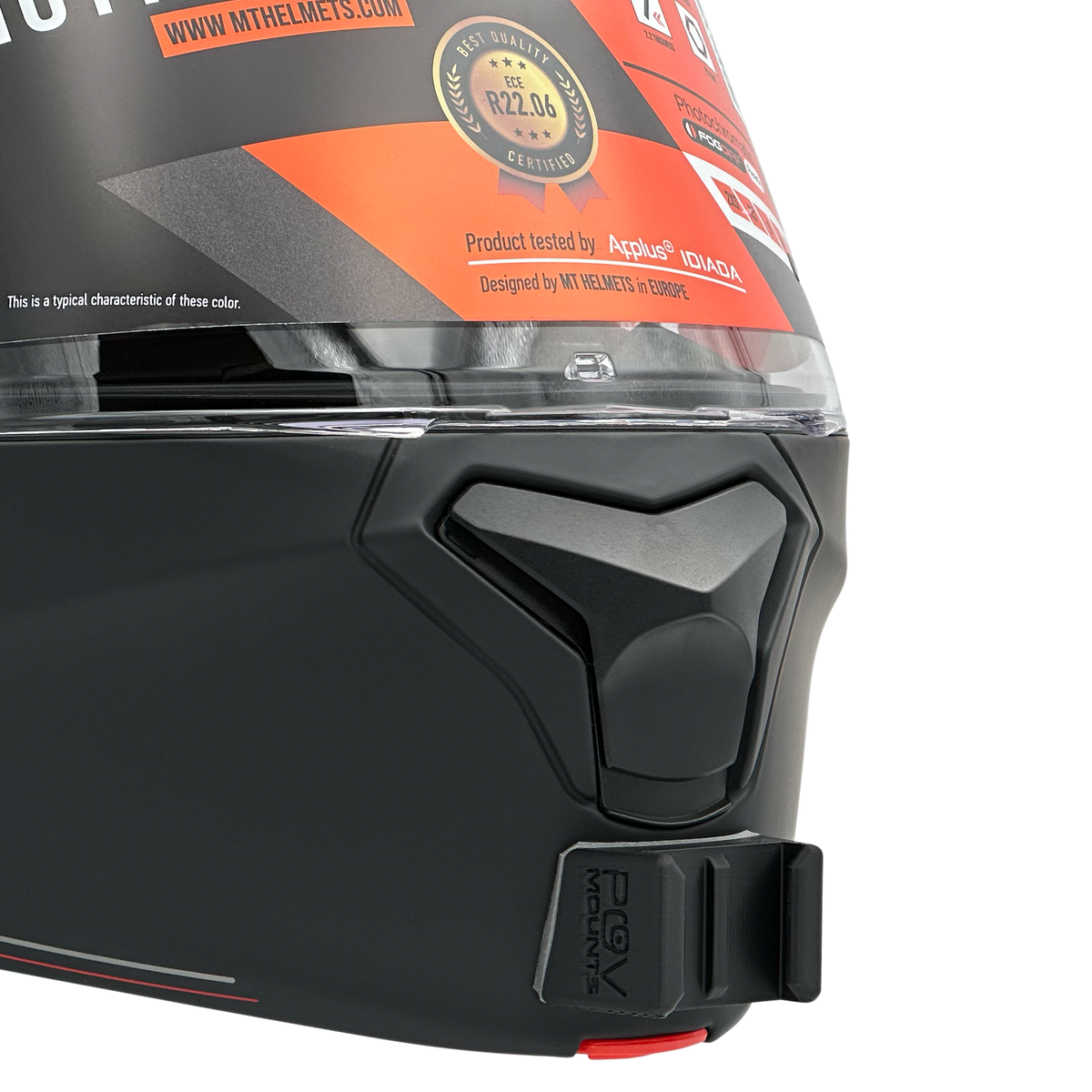 POV Mount para MT Helmets Genesis SV