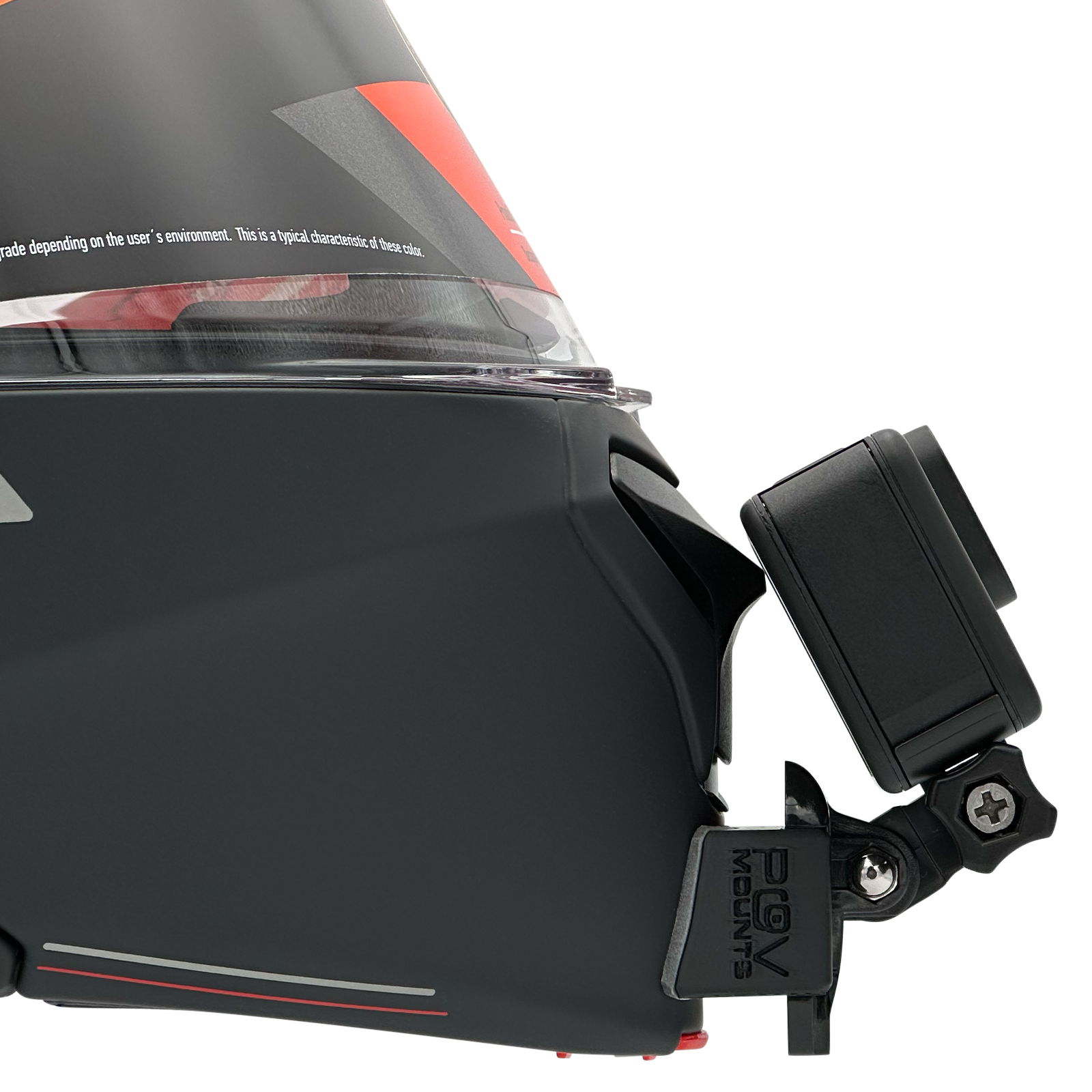 POV Mount para MT Helmets Genesis SV