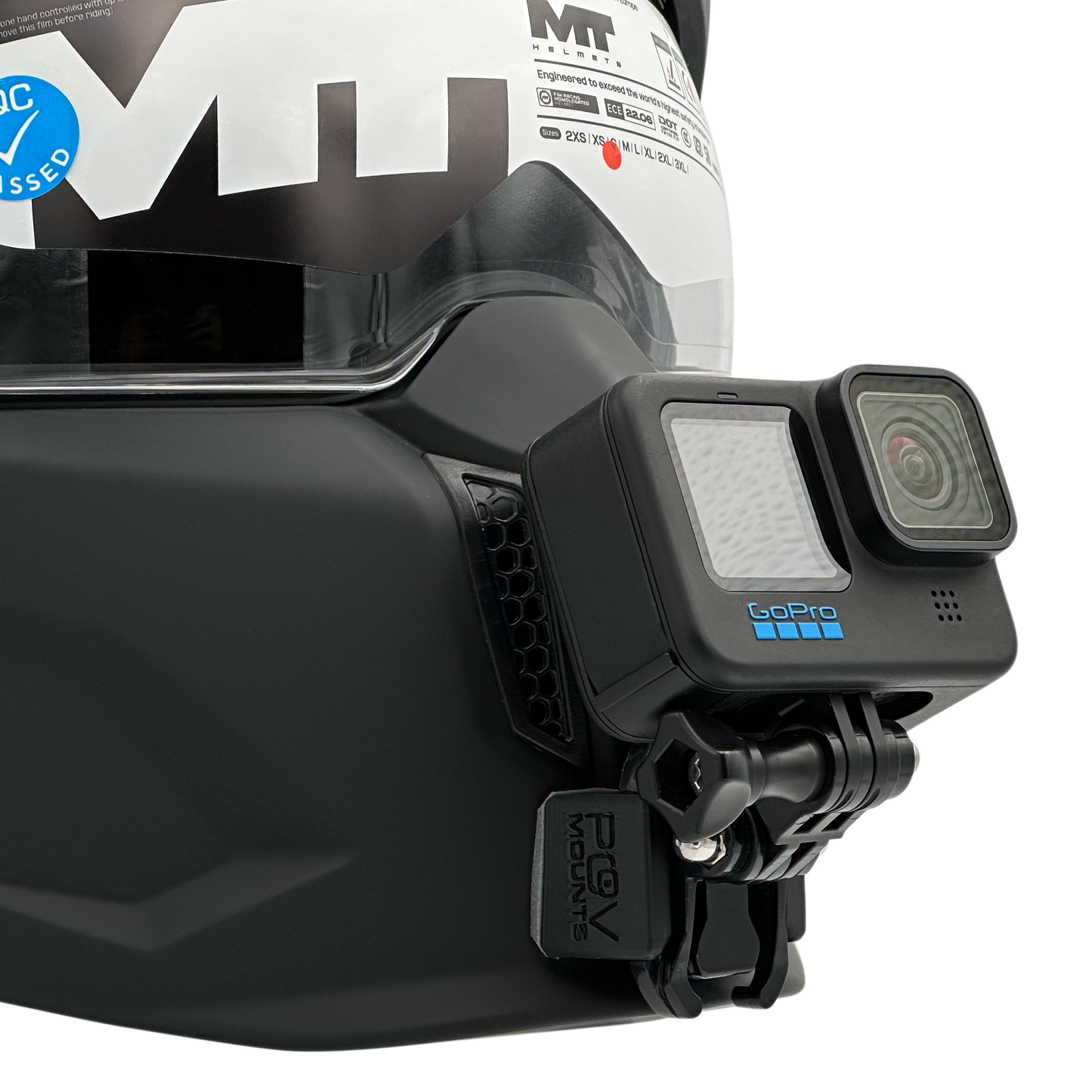 POV Mount for MT HELMETS STREETFIGHTER