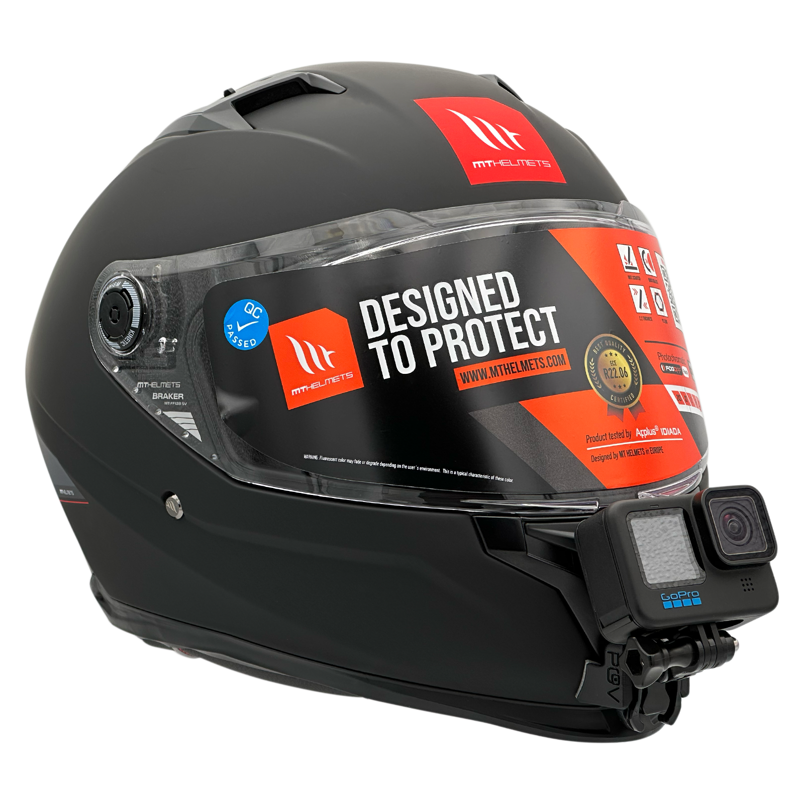 POV Mount für MT Helmets Braker