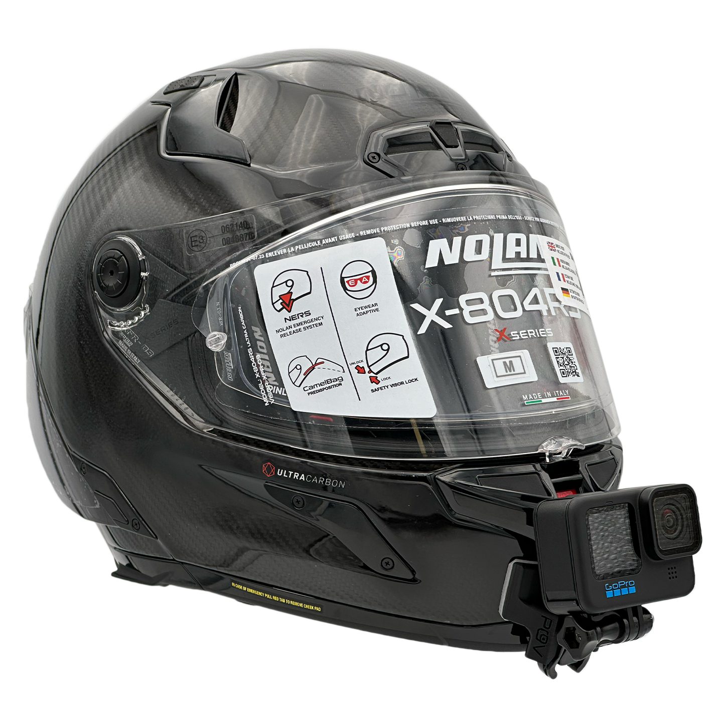 POV Mount for NOLAN X-804 RS ULTRA CARBON