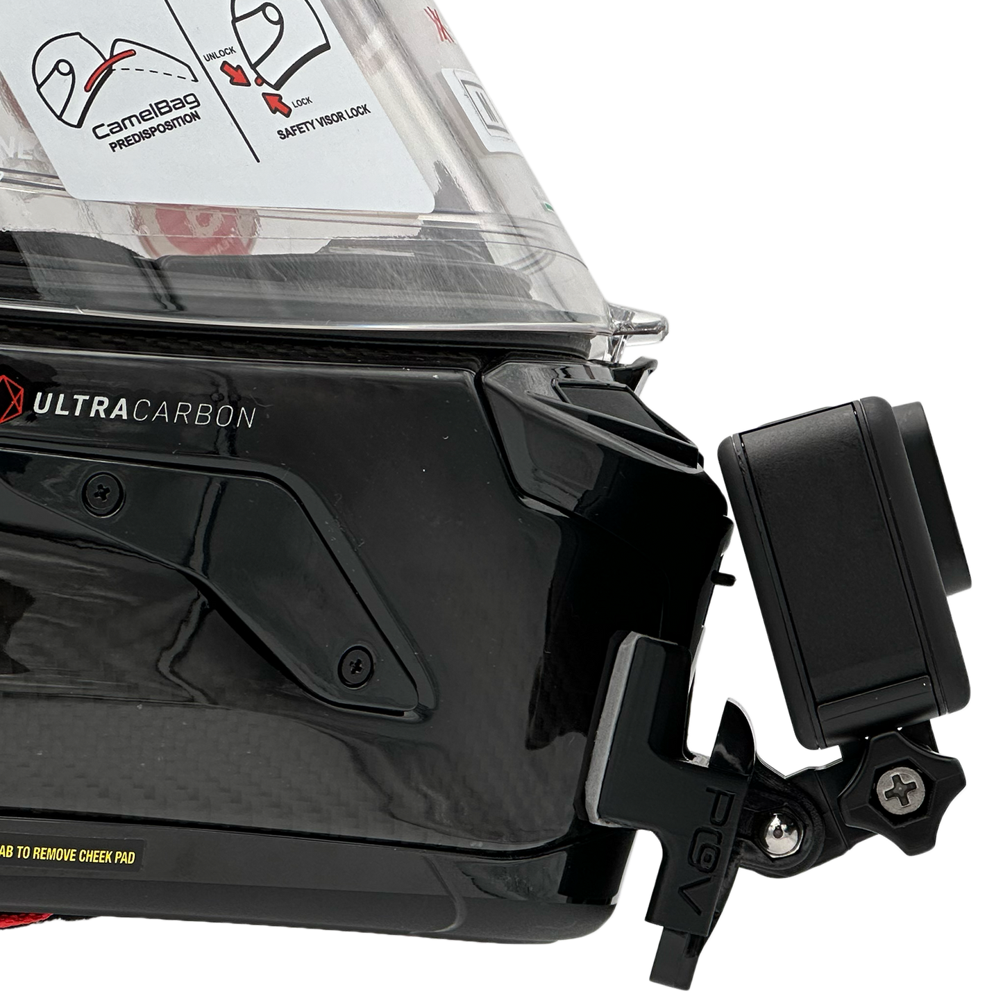 POV Mount for NOLAN X-804 RS ULTRA CARBON