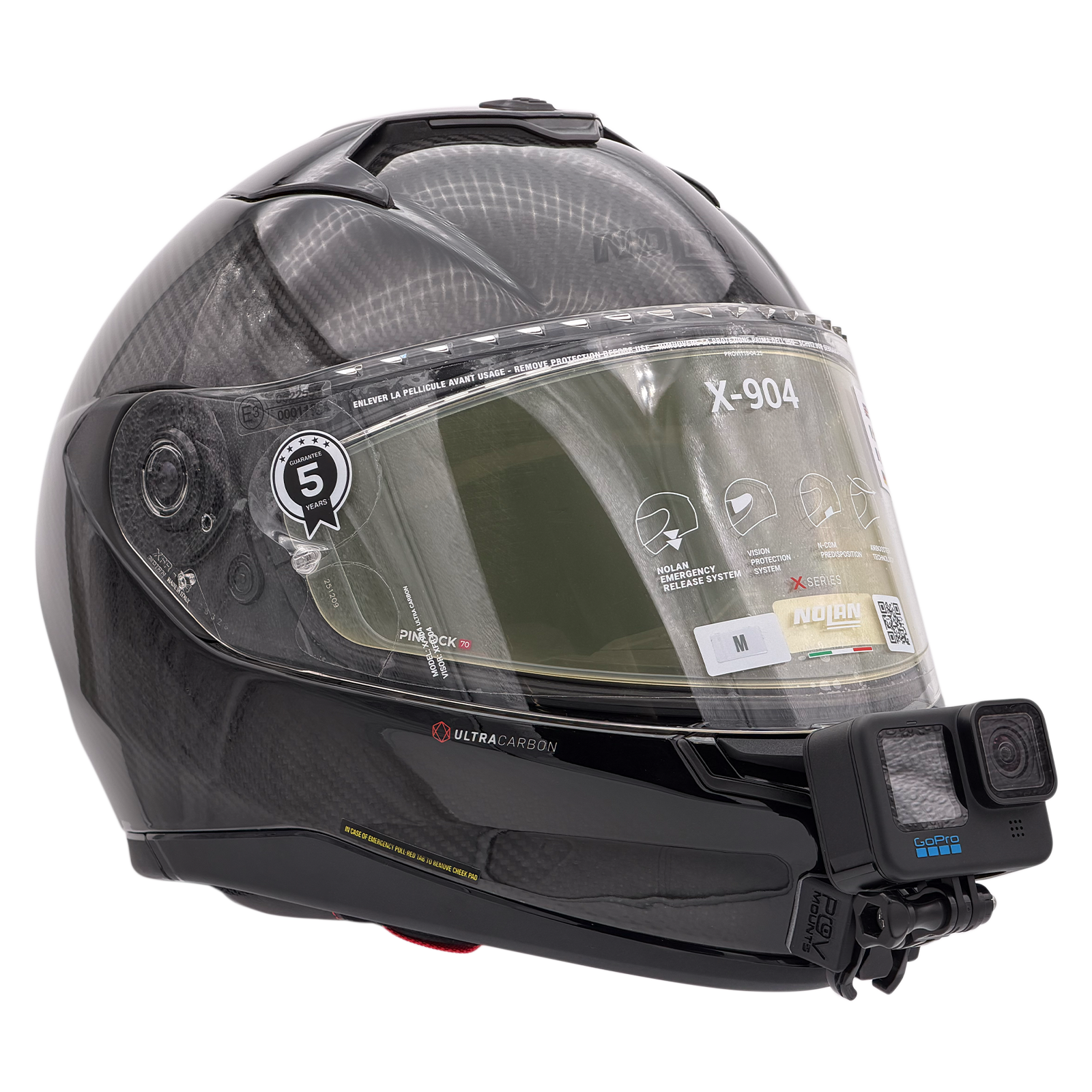 POV Mount pour Nolan X-904 Ultra Carbon