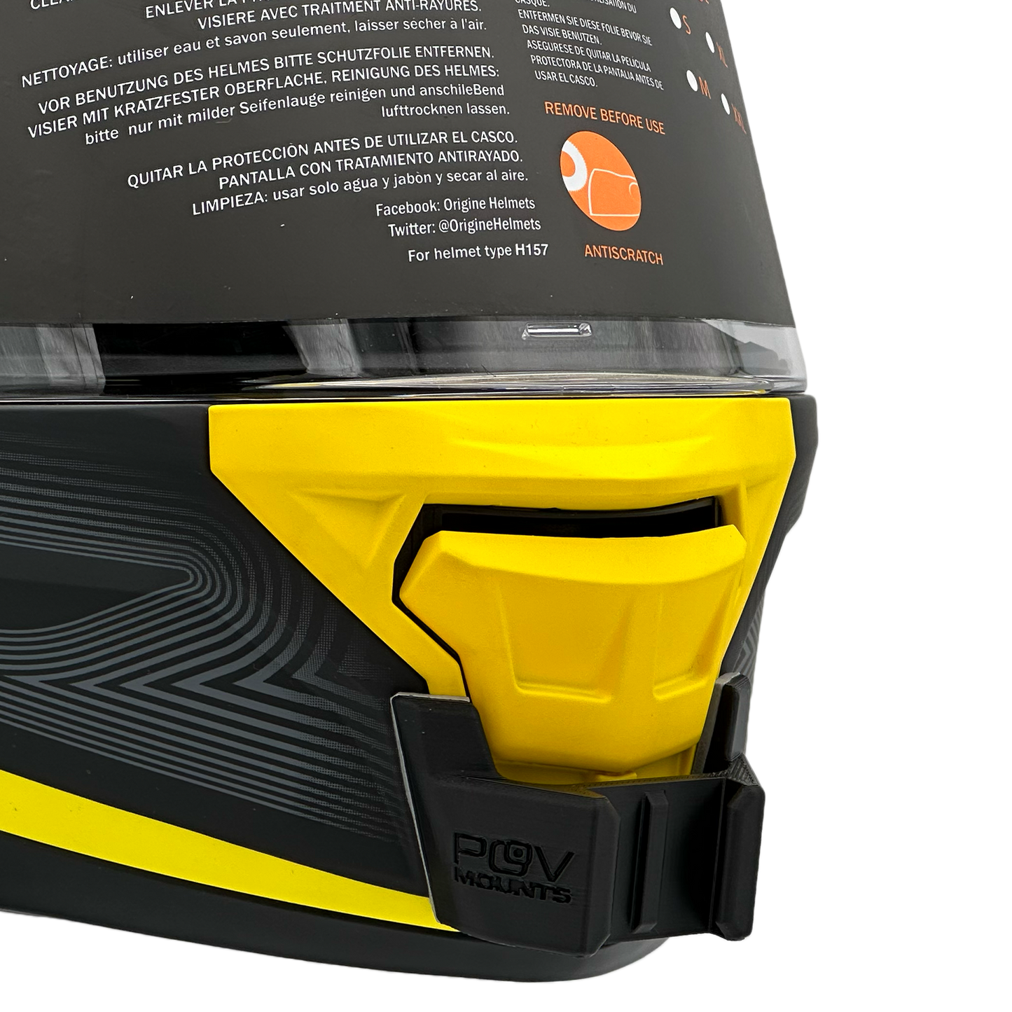 POV Mount for ORIGINE PISTA BT