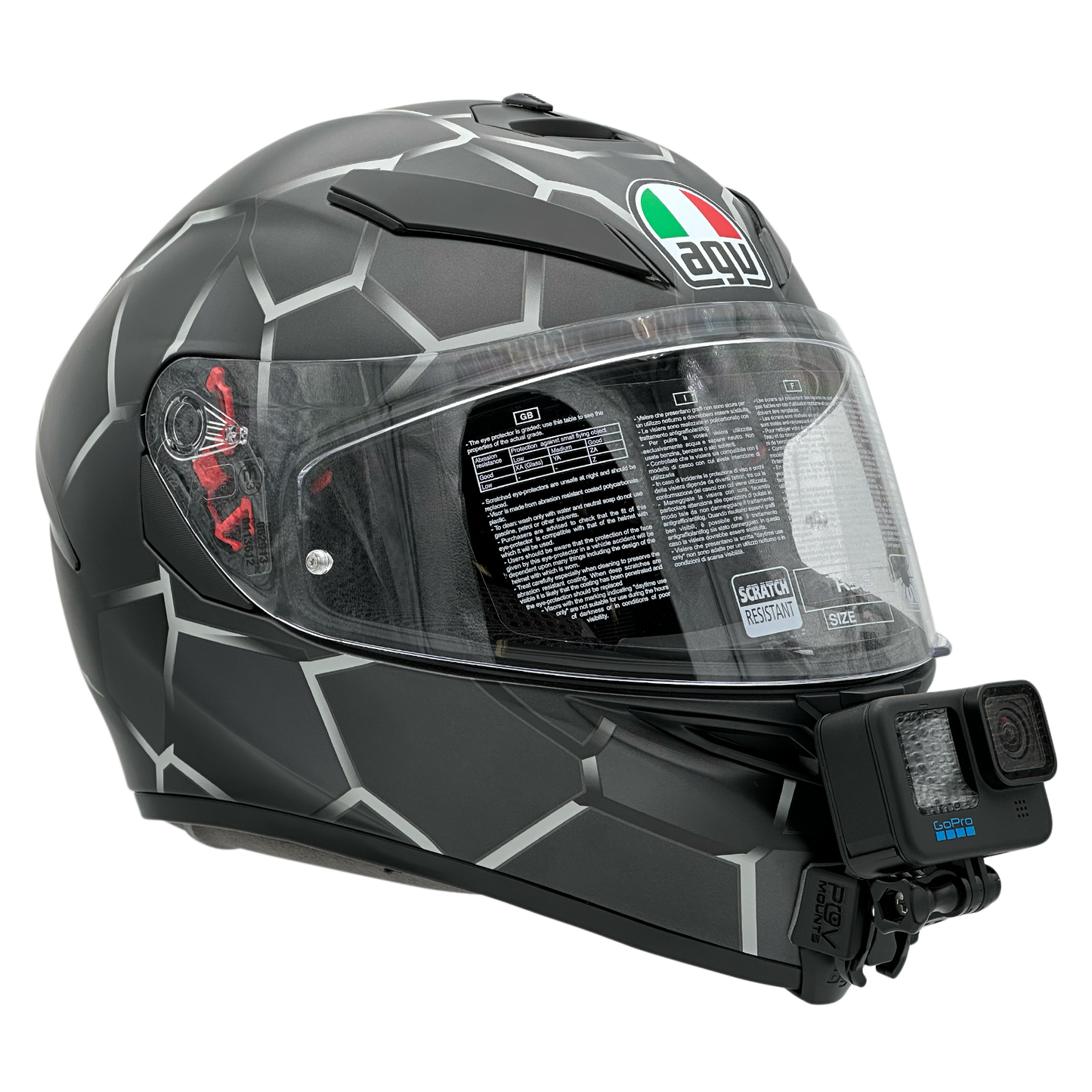 POV Mount for AGV K3 SV / K5 / K5 S