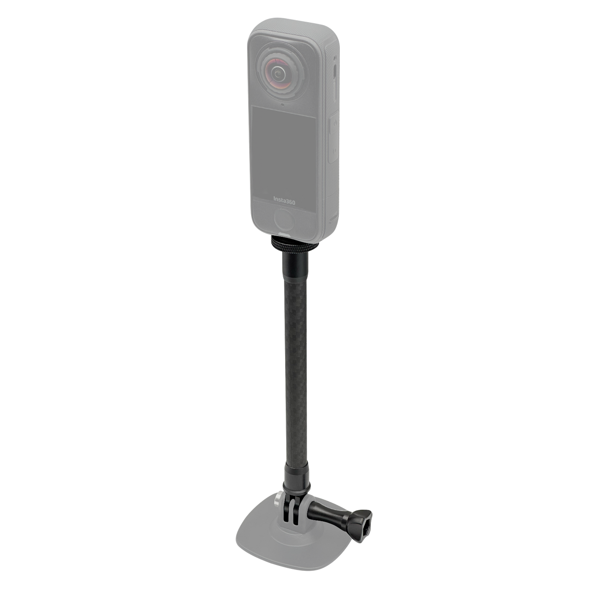 Pértiga de extensión de fibra de carbono