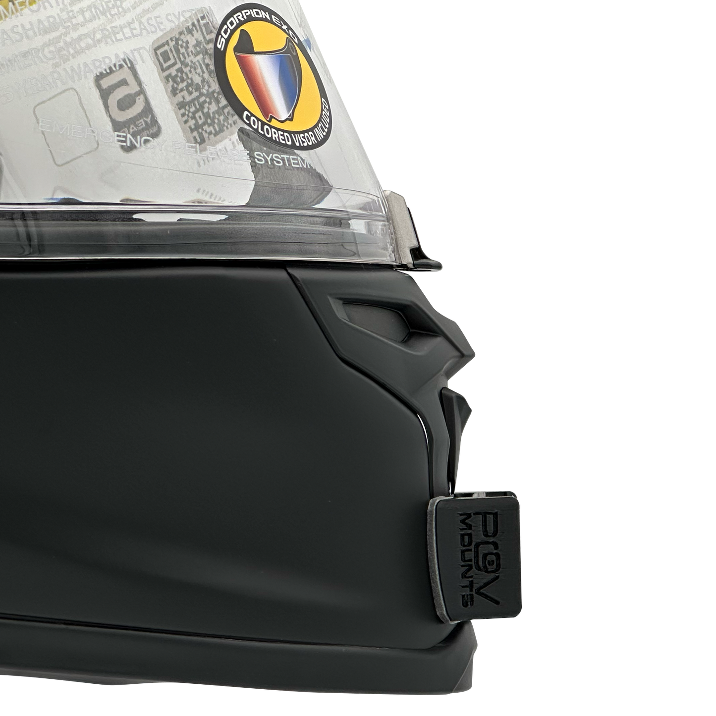 POV Mount for SCORPION EXO-R1 EVO AIR / EXO-R1 EVO 2 AIR / EXO-R1 CARBON AIR