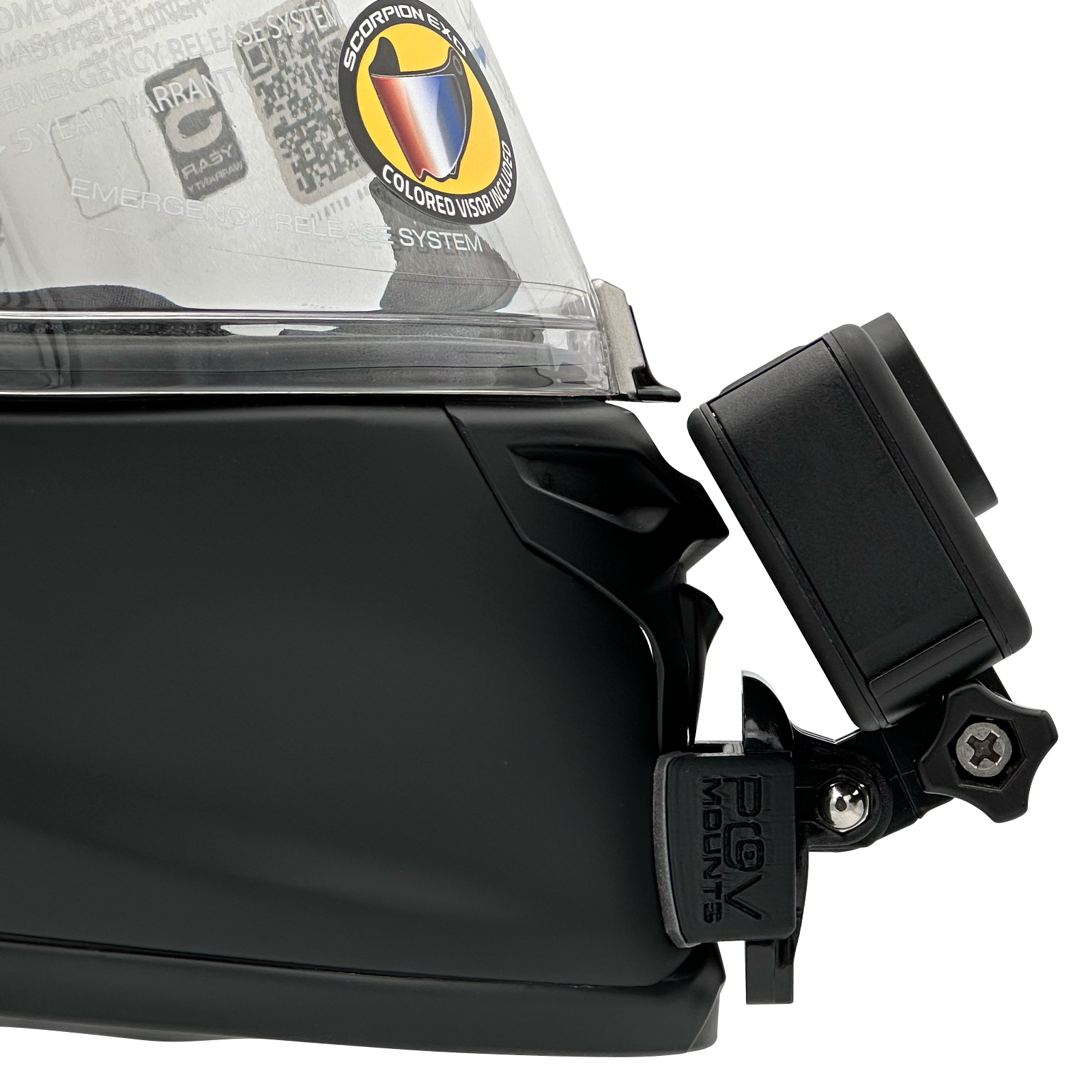 POV Mount für Scorpion EXO-R1 Evo Air / EXO-R1 Evo 2 Air / EXO-R1 Carbon Air