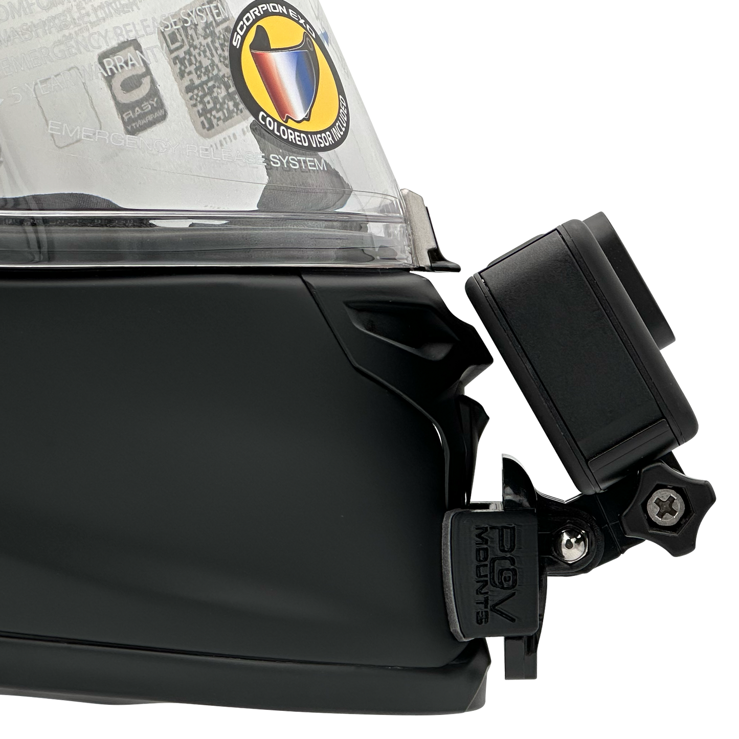 POV Mount for SCORPION EXO-R1 EVO AIR / EXO-R1 EVO 2 AIR / EXO-R1 CARBON AIR