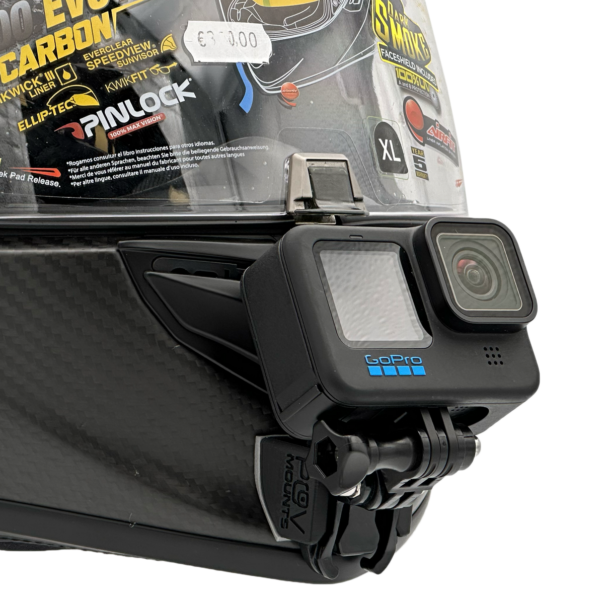 POV Mount für Scorpion EXO-1400 Carbon Air / EXO-1400 Air / EXO-1400 Evo Air / EXO-1400 Evo II Air
