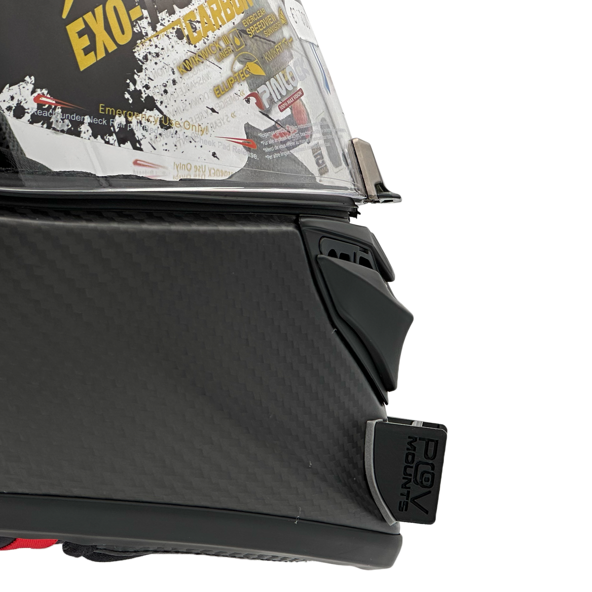 POV Mount für Scorpion EXO-1400 Carbon Air / EXO-1400 Air / EXO-1400 Evo Air / EXO-1400 Evo II Air