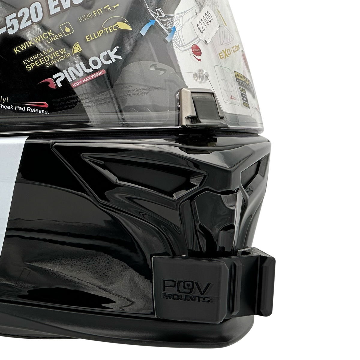 POV Mount für Scorpion EXO-520 Evo Air / EXO-T520