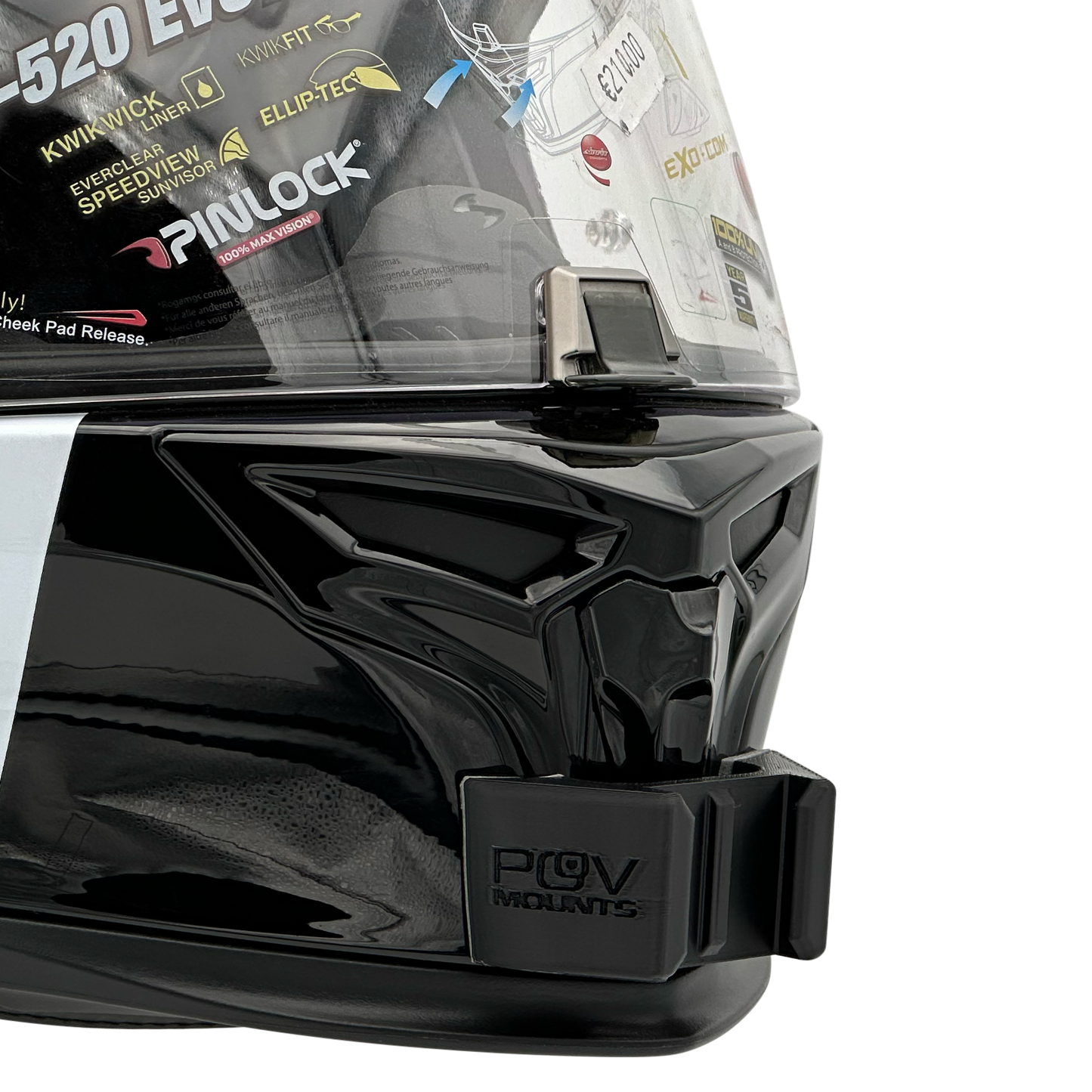POV Mount for SCORPION EXO-520 EVO AIR / EXO-T520
