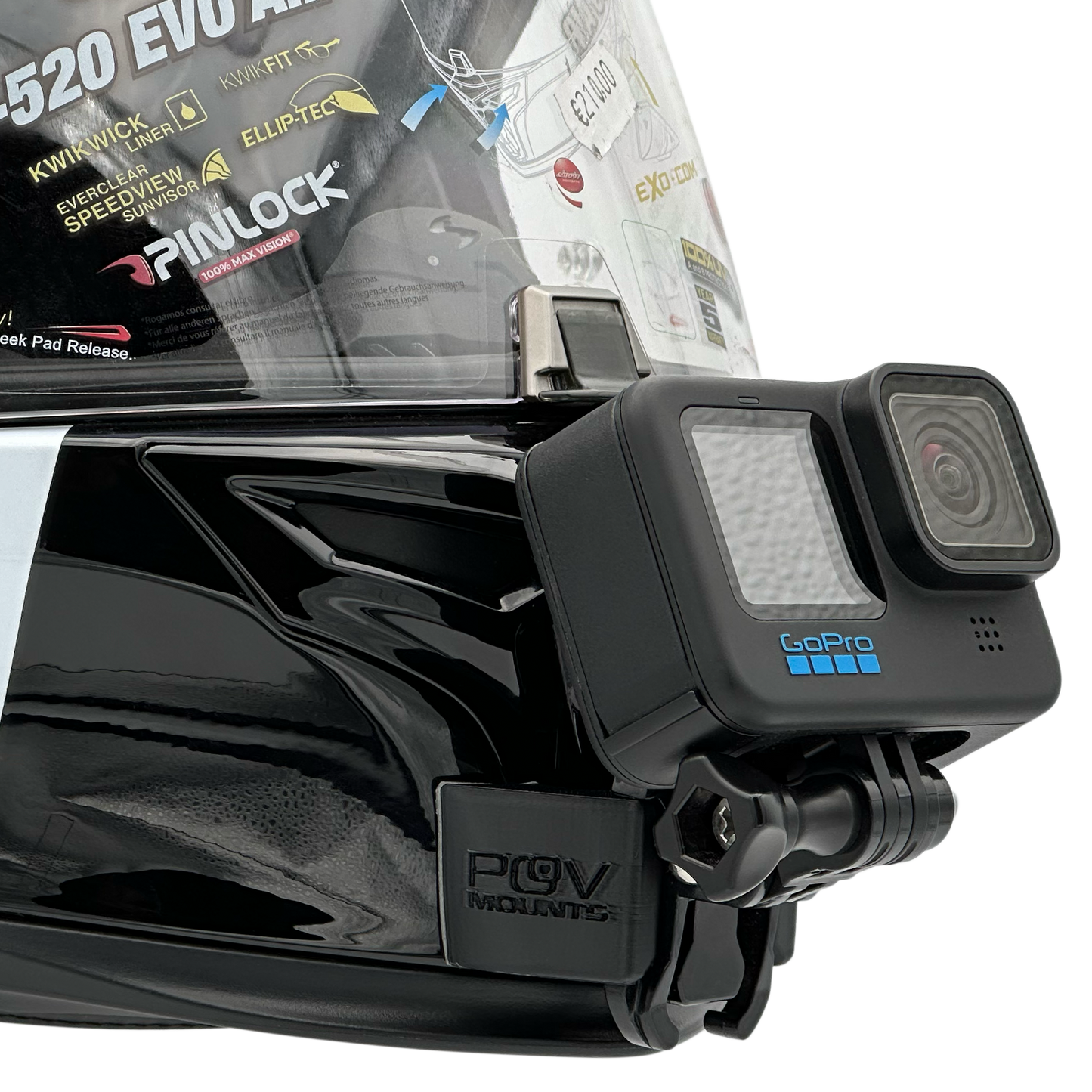 POV Mount for SCORPION EXO-520 EVO AIR / EXO-T520