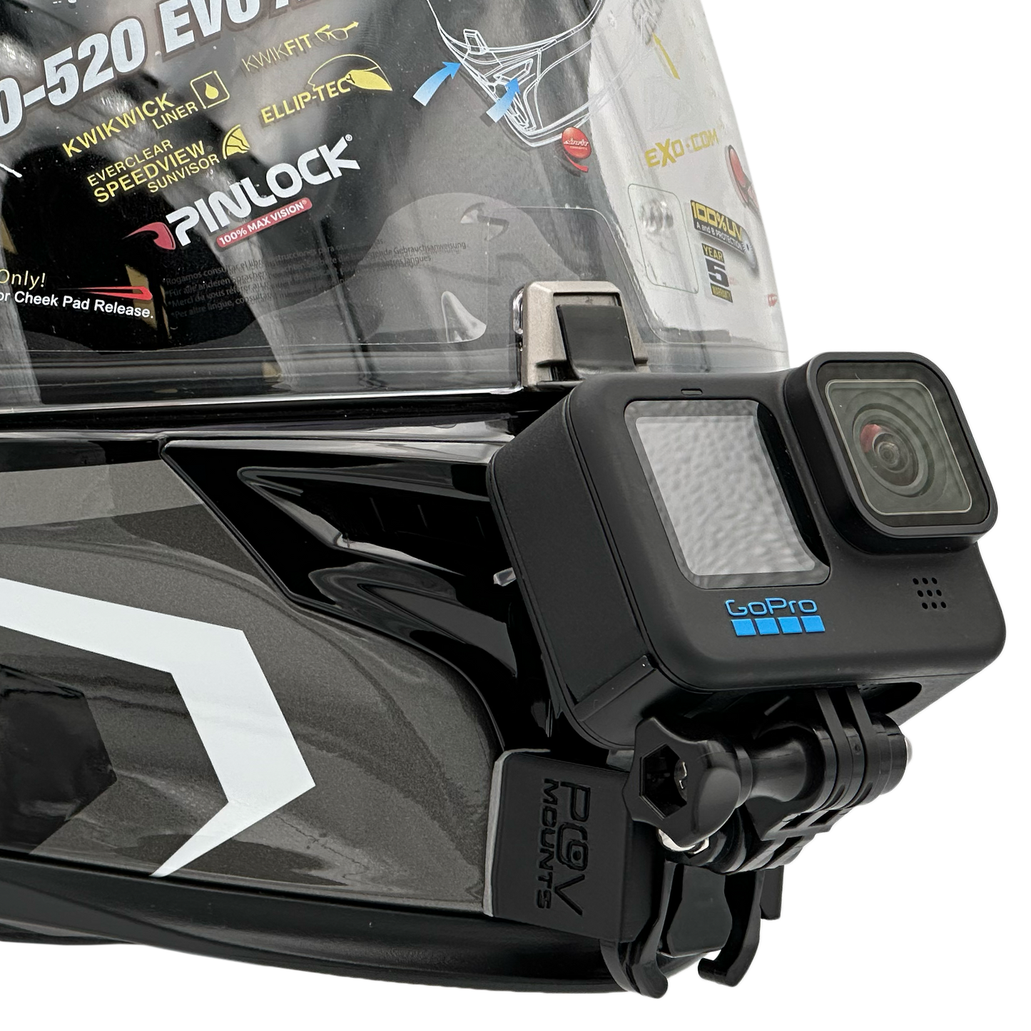 POV Mount for SCORPION EXO-520 EVO AIR / EXO-T520