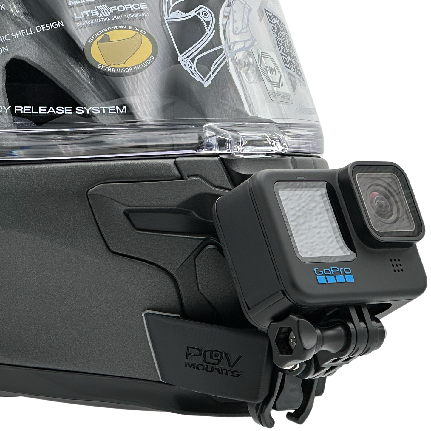 POV Mount for SCORPION EXO-RACE AIR