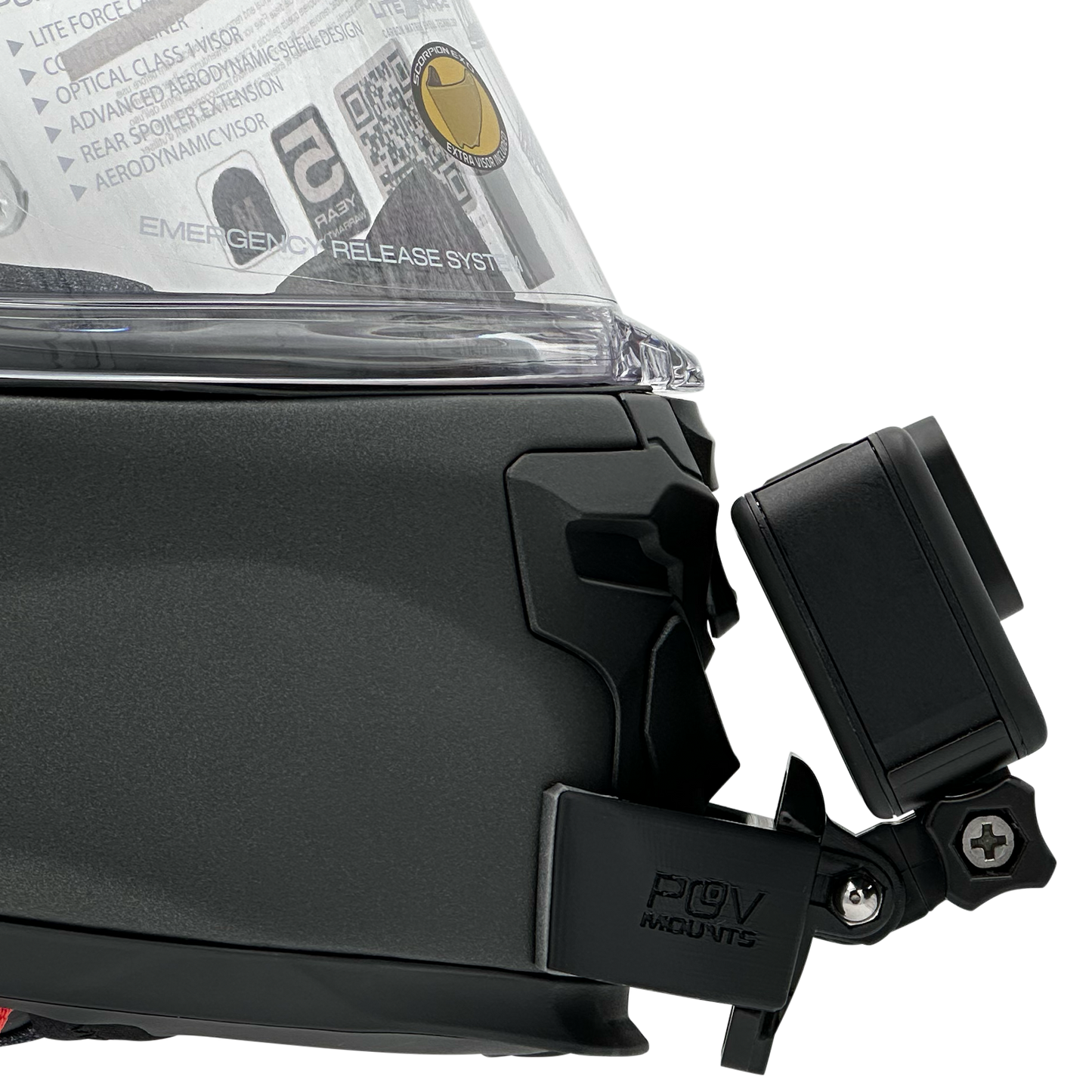 POV Mount for SCORPION EXO-RACE AIR