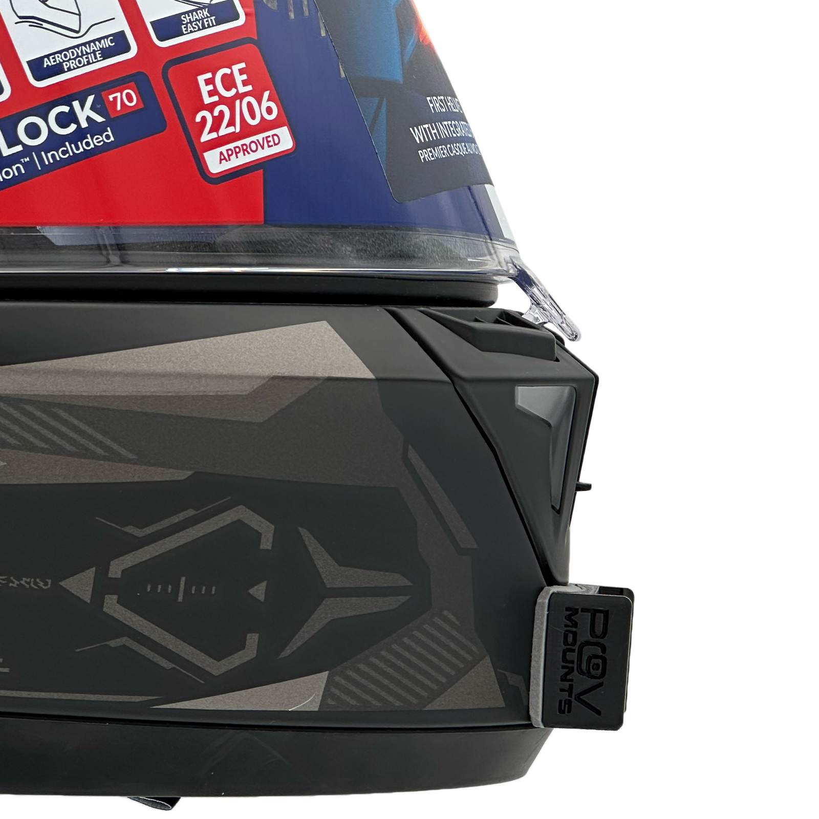 POV Mount pour Shark Skwal I3 / D-Skwal 3 / Skwal Cup