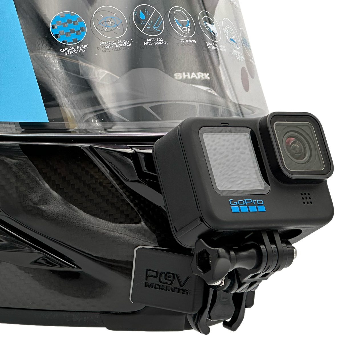 POV Mount für Shark Aeron / Aeron GP