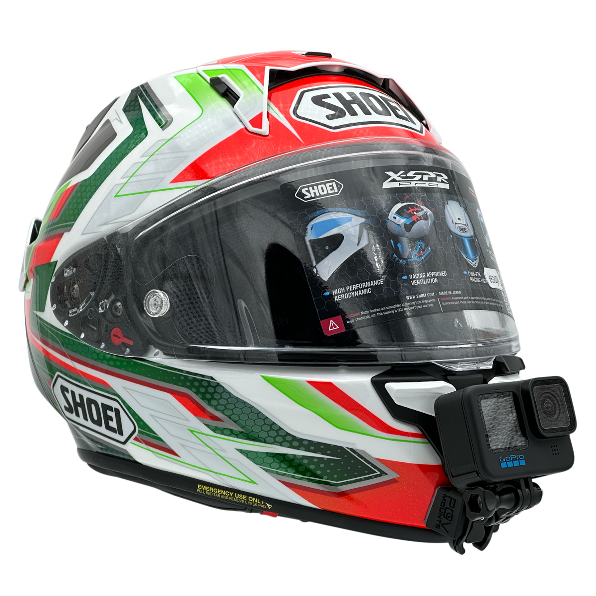 POV Mount para Shoei X-SPR Pro