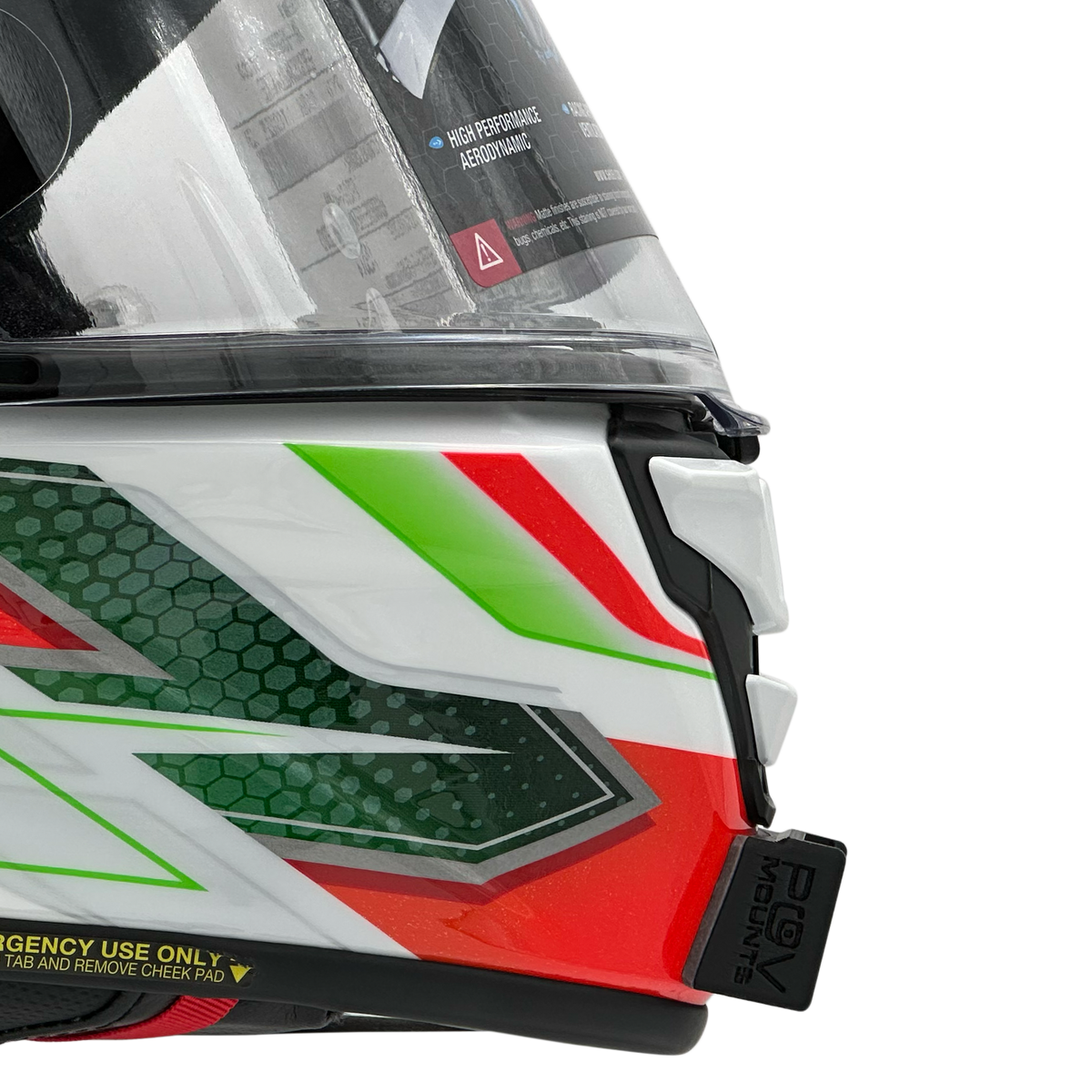 POV Mount per Shoei X-SPR Pro