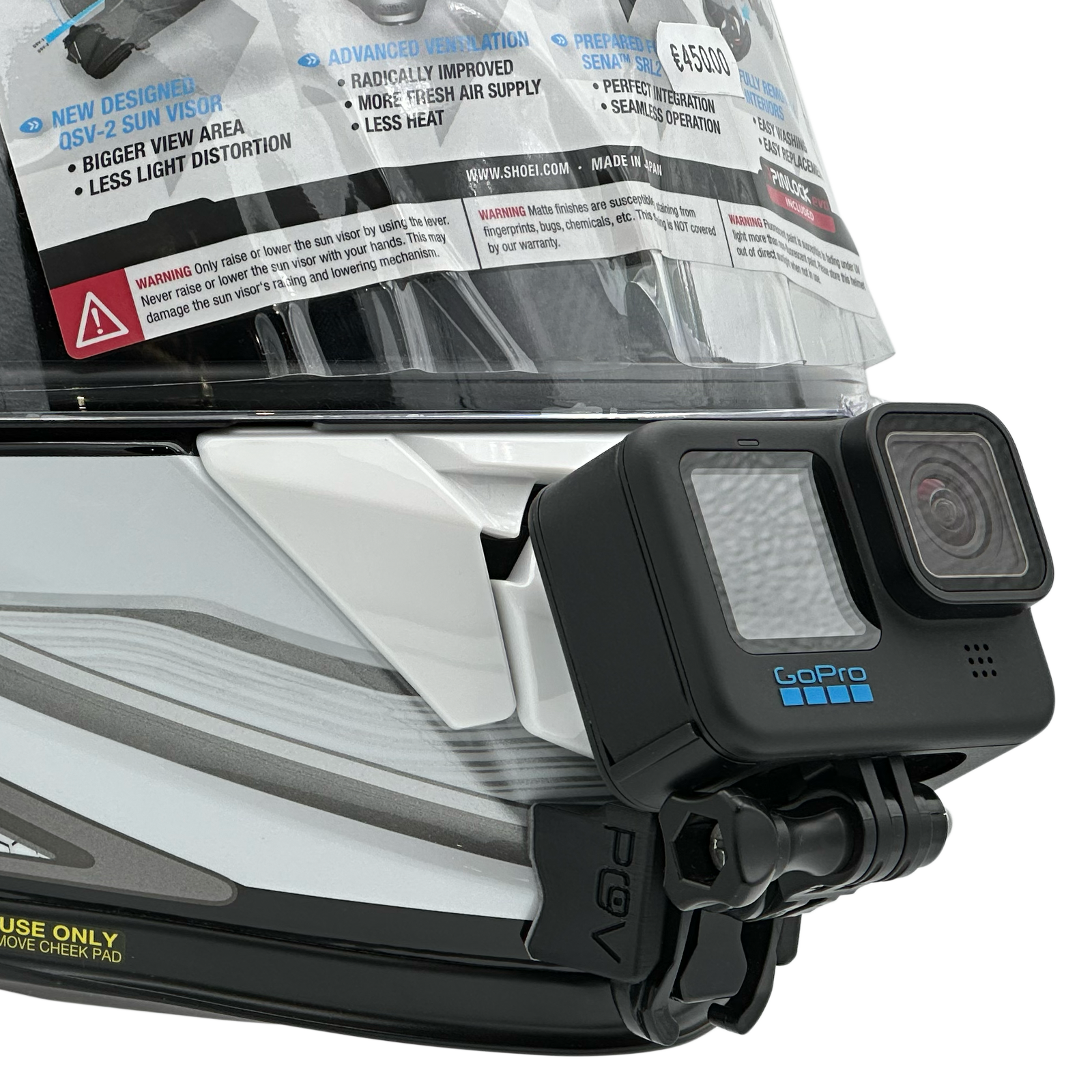 POV Mount para Shoei GT-Air 2