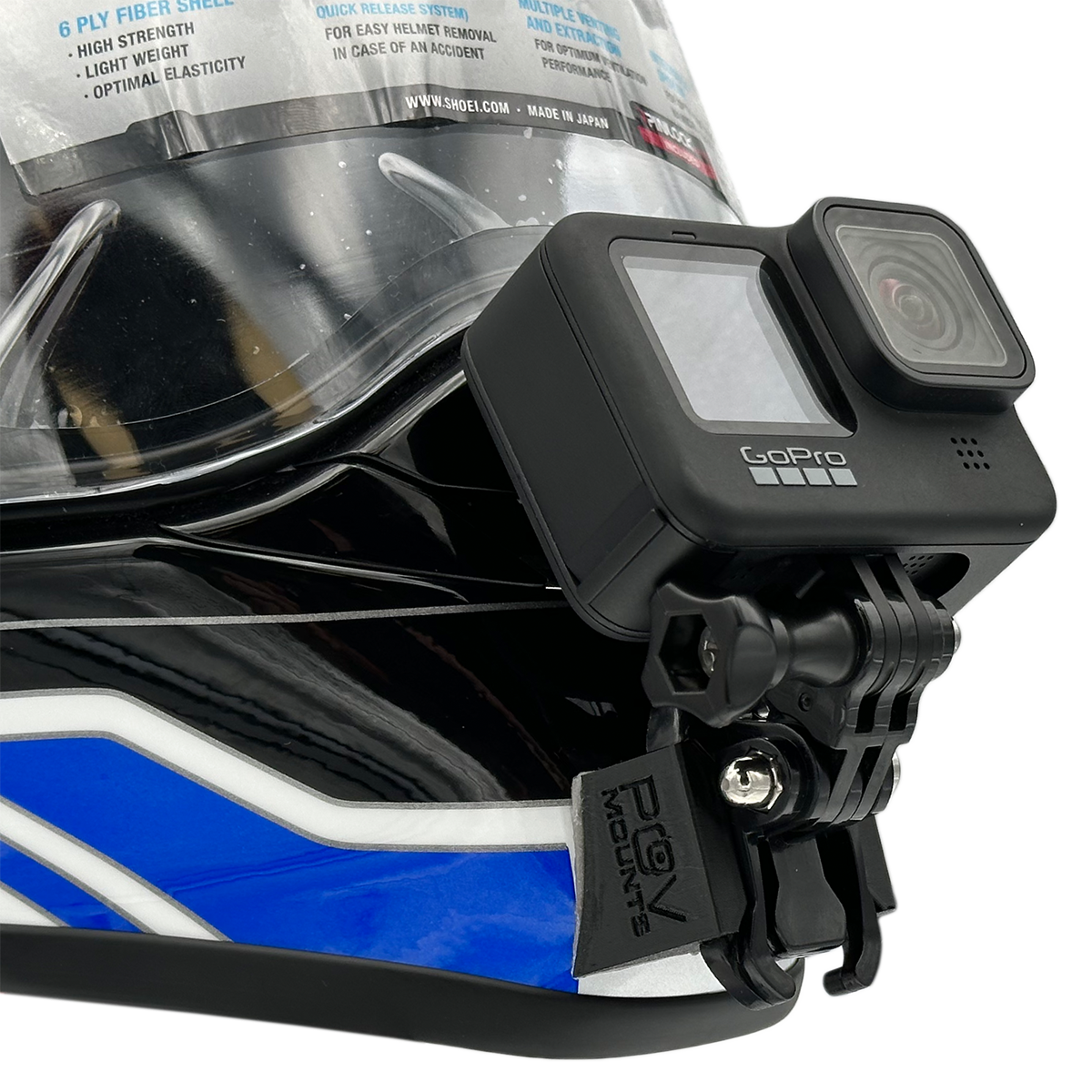 POV Mount para Shoei Hornet ADV / X-2