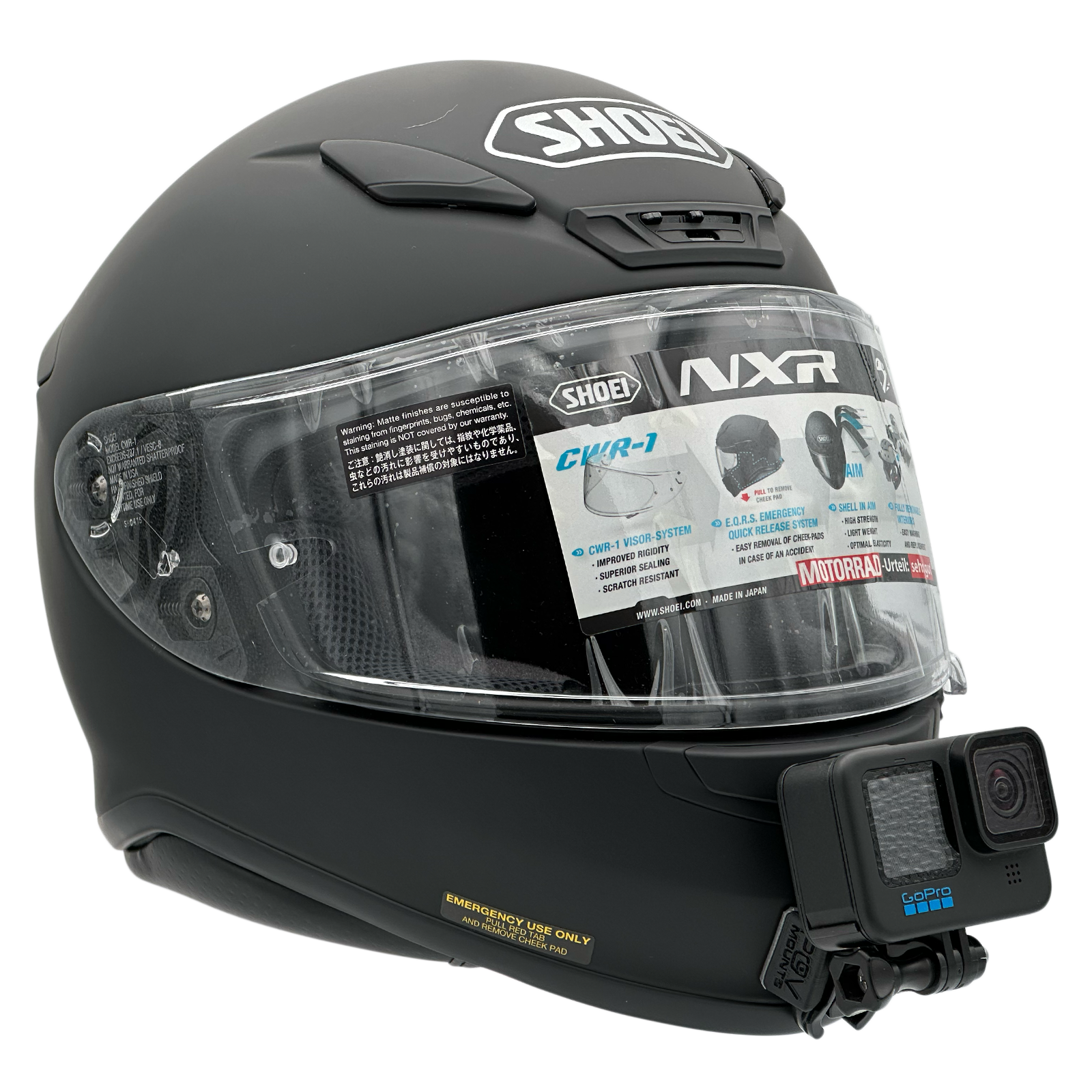 POV Mount per Shoei NXR