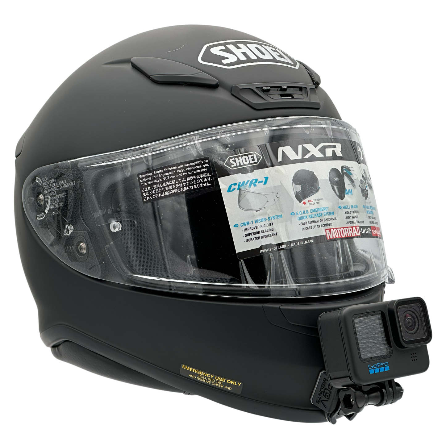 POV Mount for SHOEI NXR