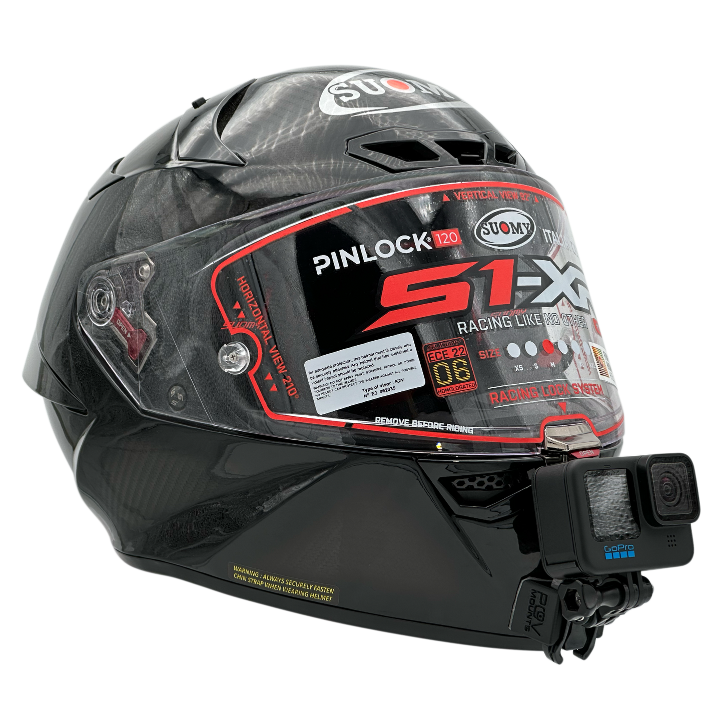 POV Mount for SUOMY S1-XR GP