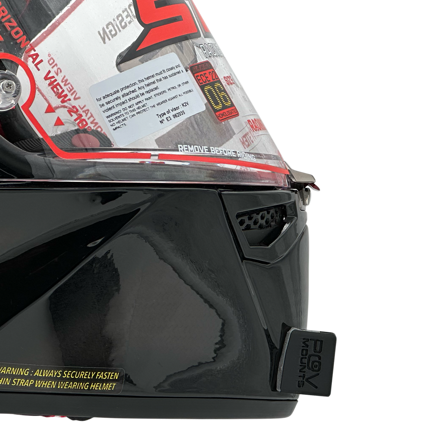 POV Mount for SUOMY S1-XR GP