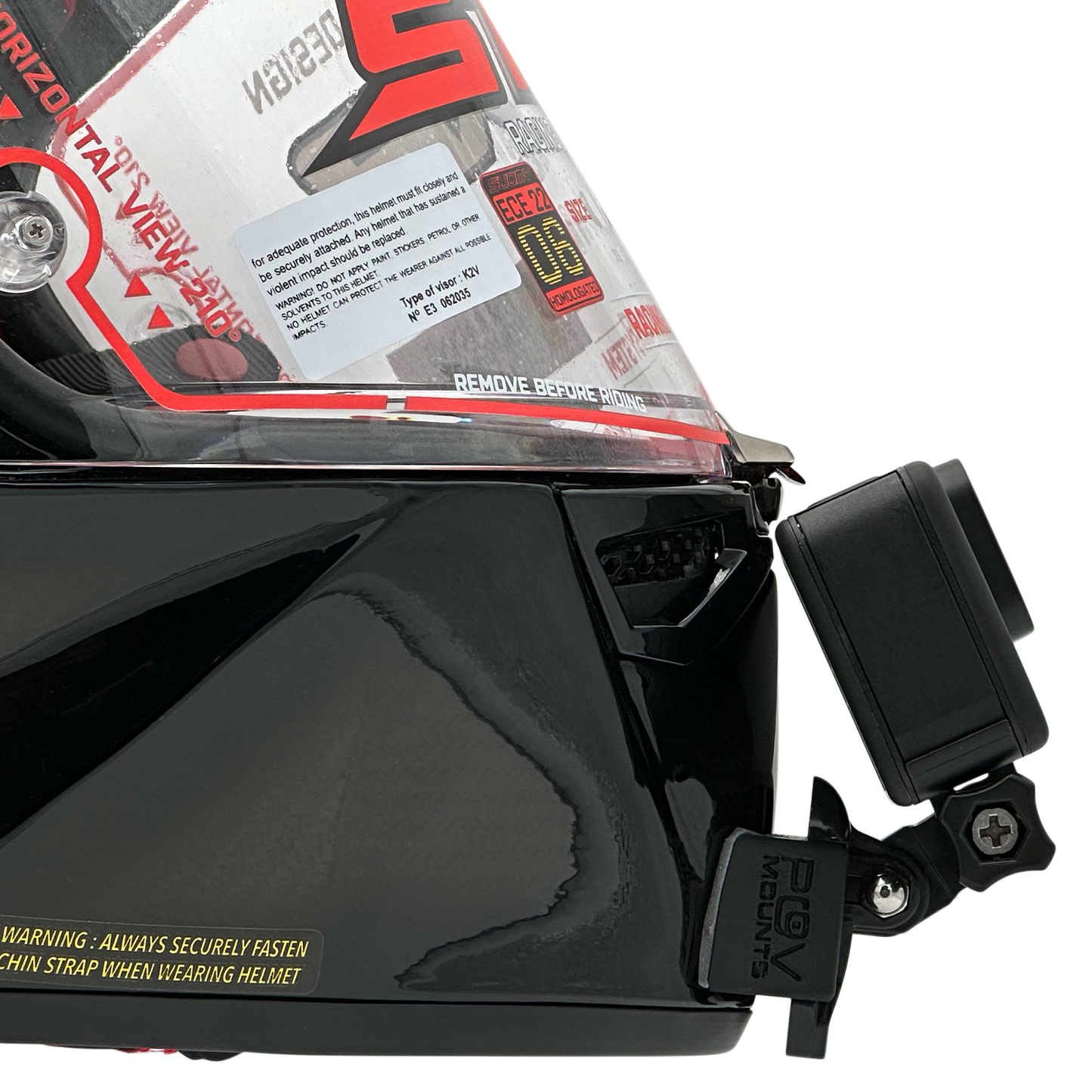 POV Mount for SUOMY S1-XR GP