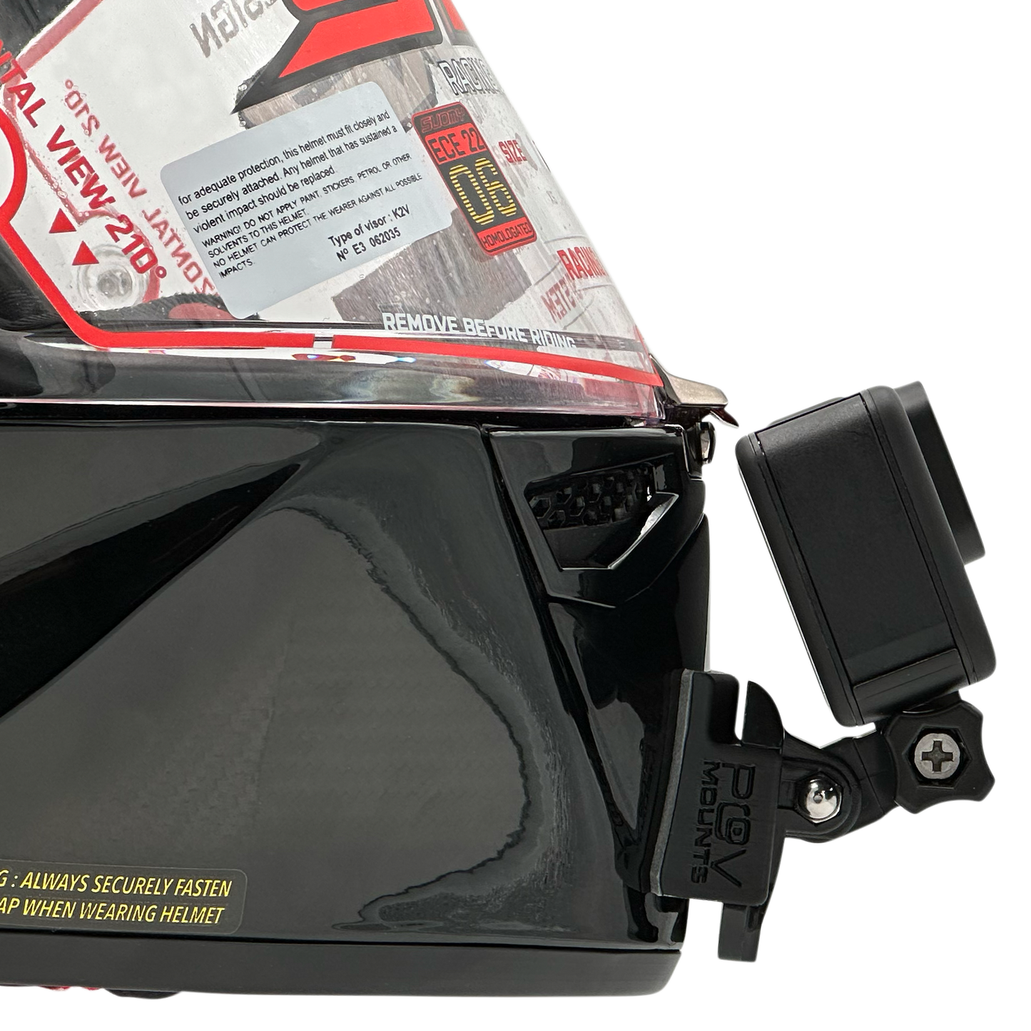 POV Mount for SUOMY S1-XR GP