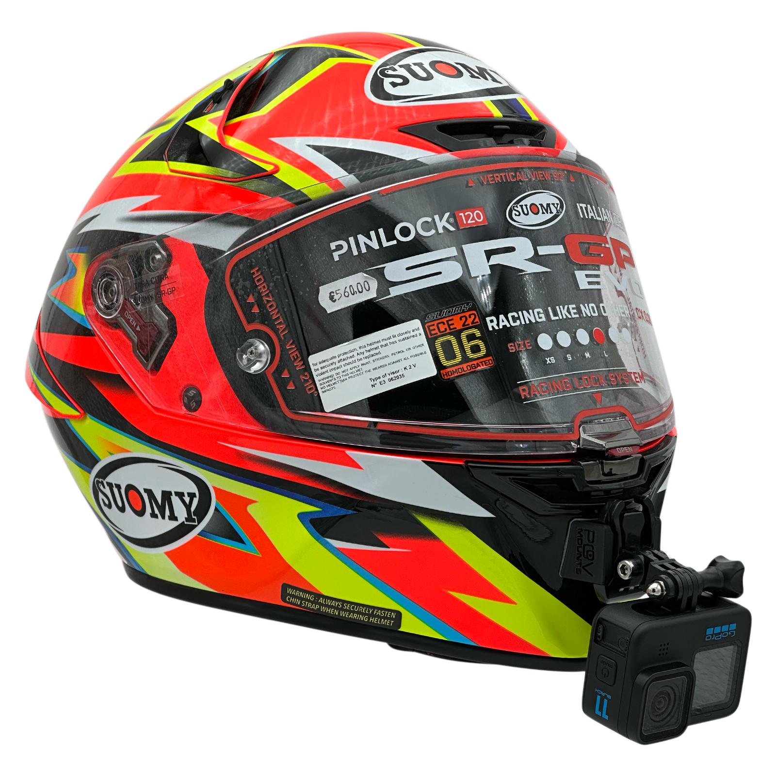 POV Mount pour Suomy SR-GP Evo