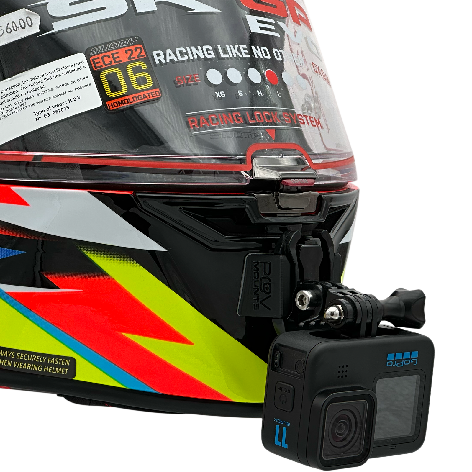 POV Mount pour Suomy SR-GP Evo