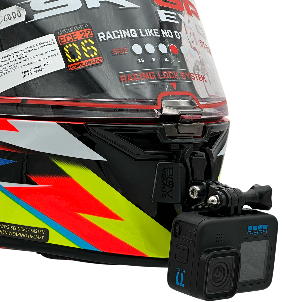POV Mount para Suomy SR-GP Evo
